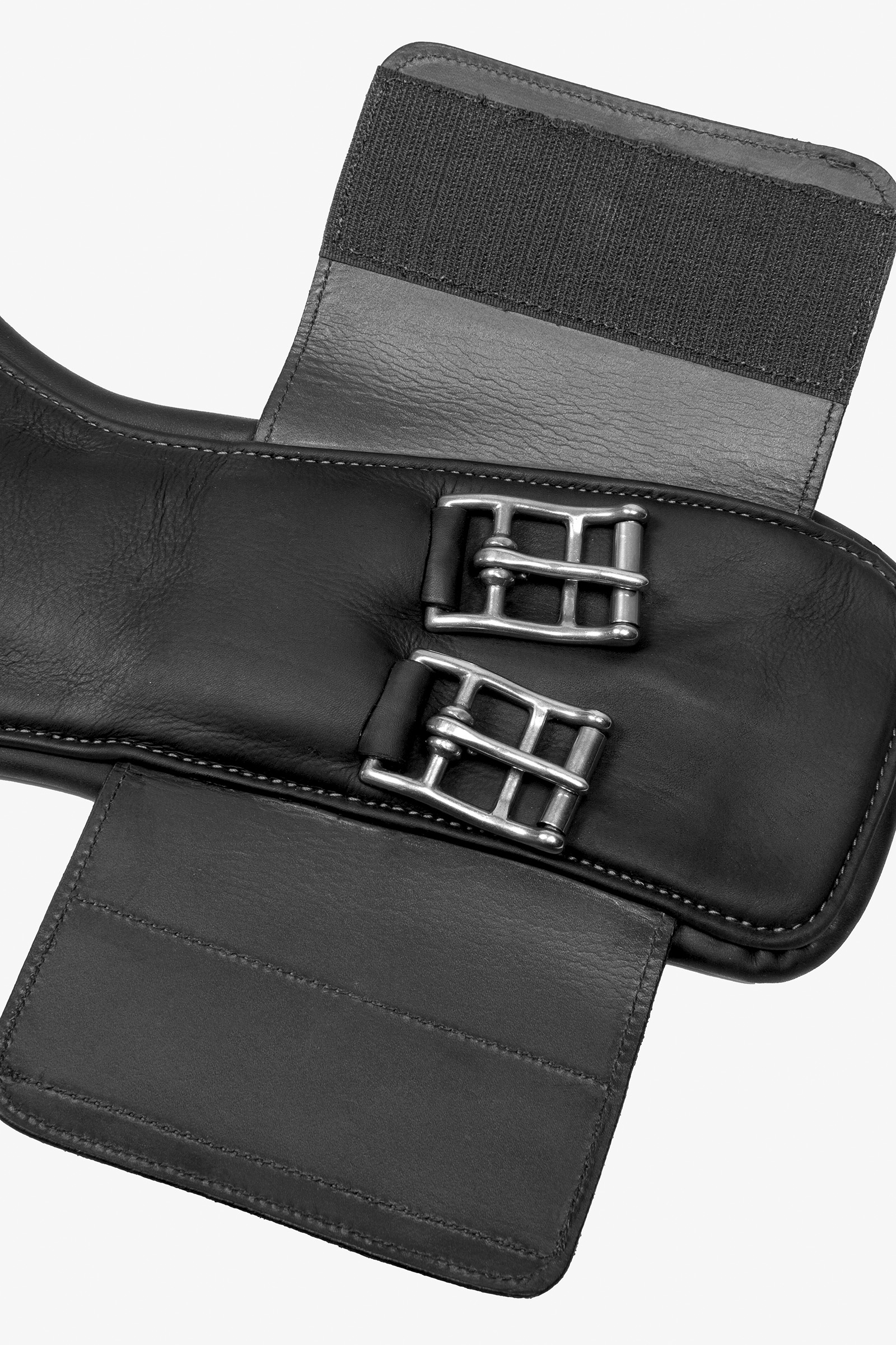 LeMieux Gel-Tek Krótki anatomiczny popręg z fartuchem i magnesem