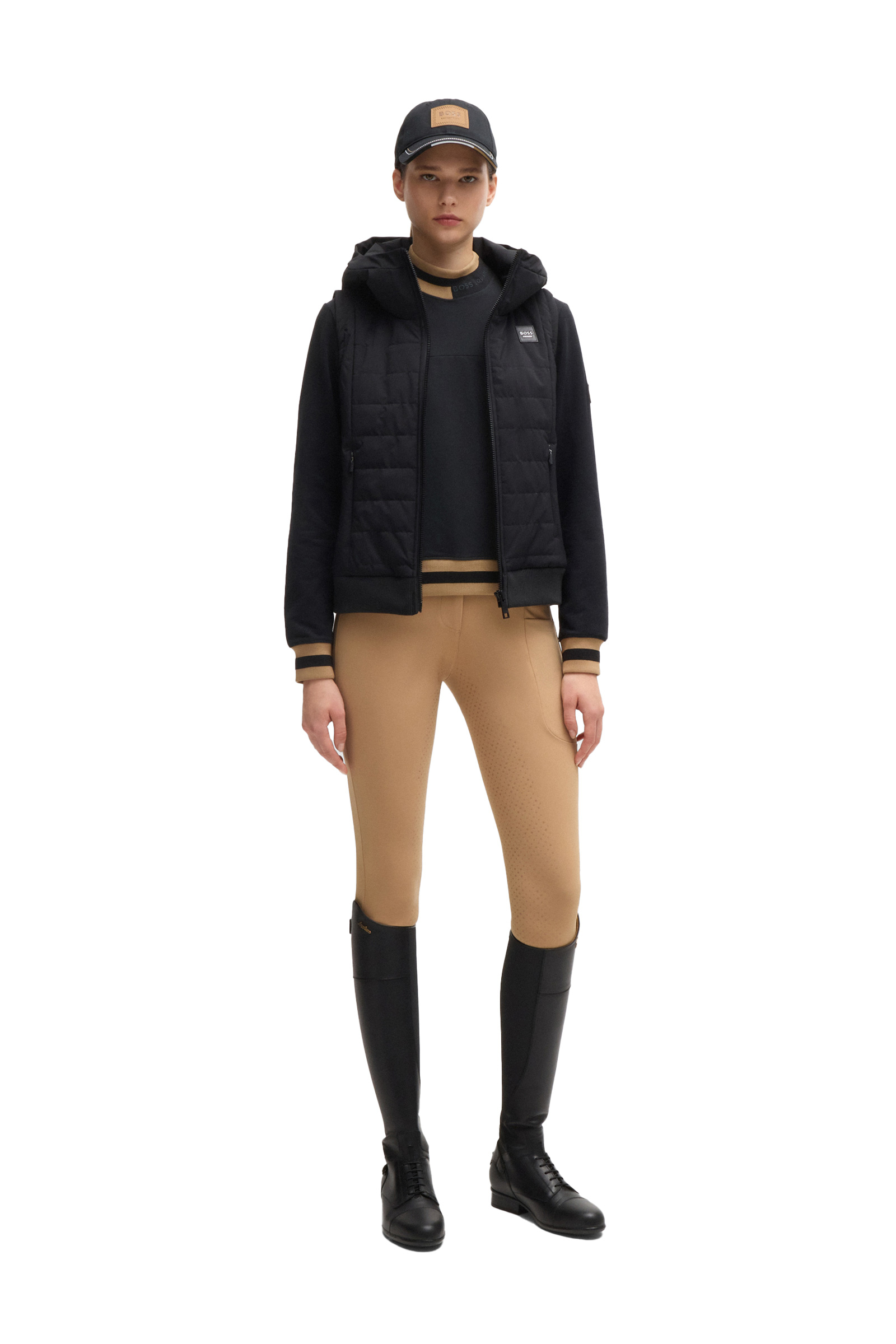 Boss Kim damski sweter ze st&oacute;jką