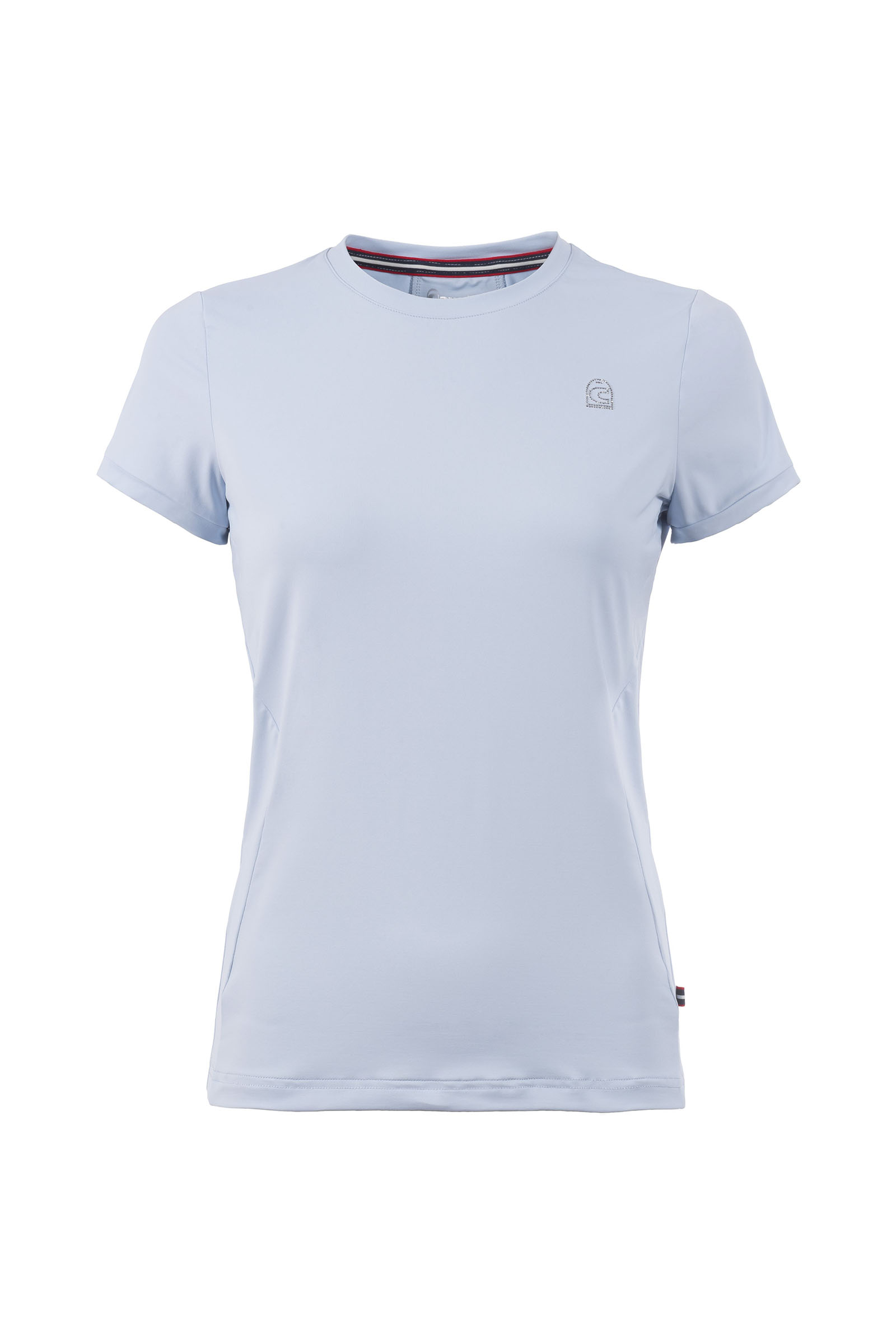 Foggy Blue Cavallo CavalNeeke T-shirt, damski