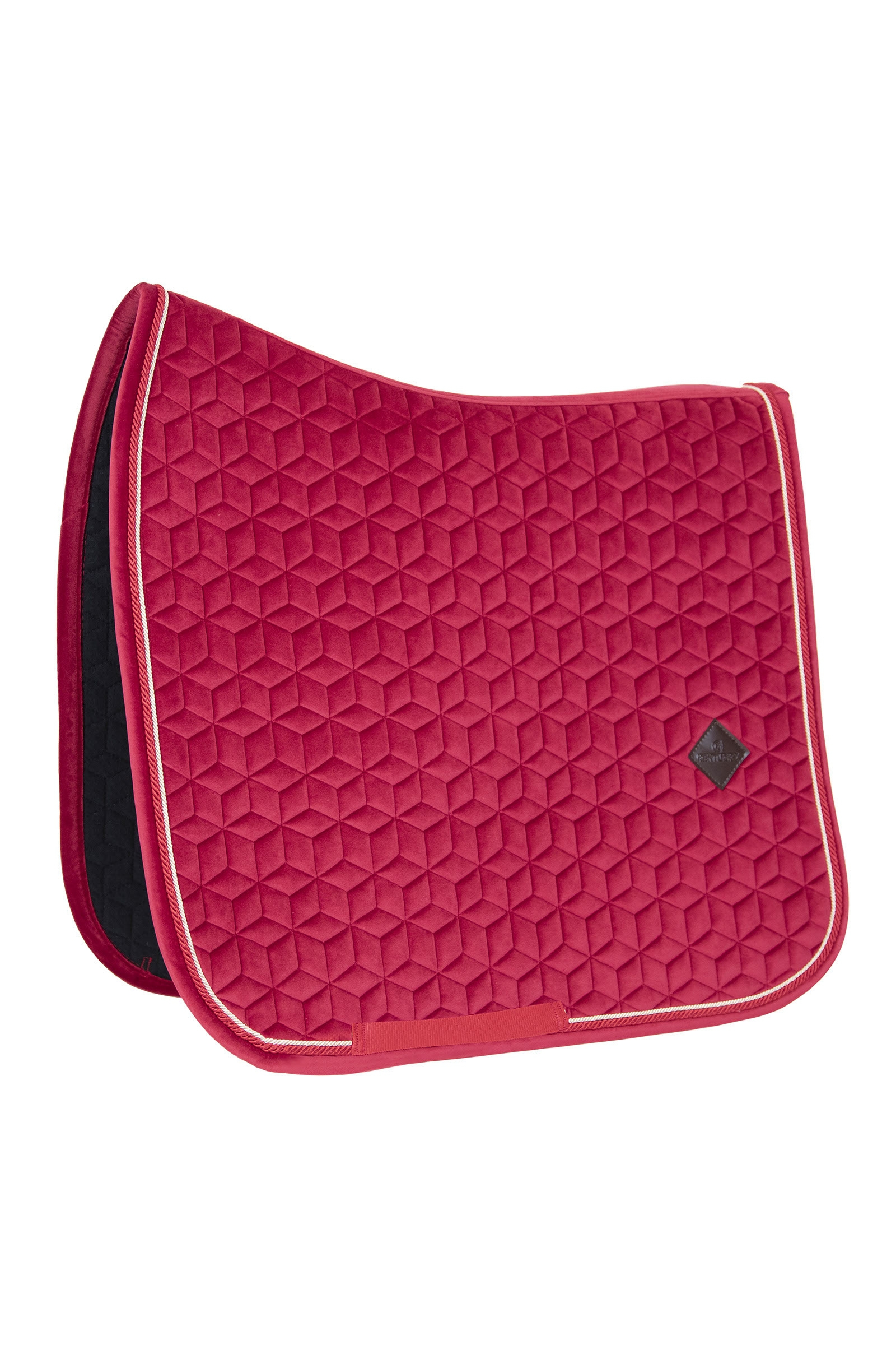 Fuschia rose Kentucky Horsewear Velvet Czaprak ujeżdżeniowy