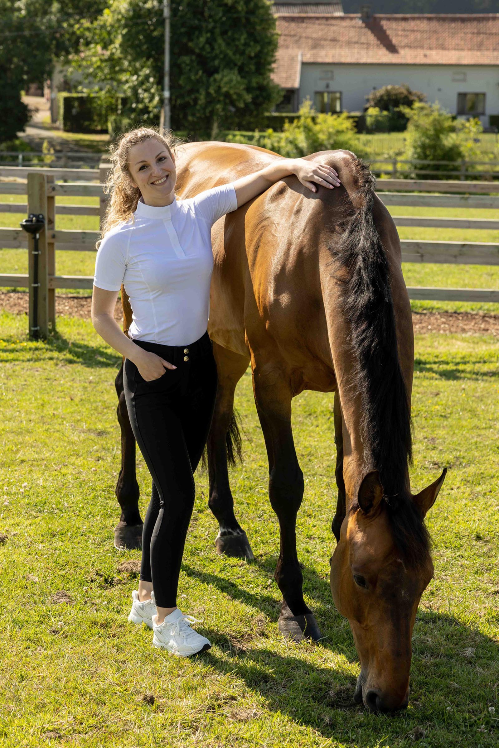 Kentucky Horsewear Miami bryczesy damskie full grip  