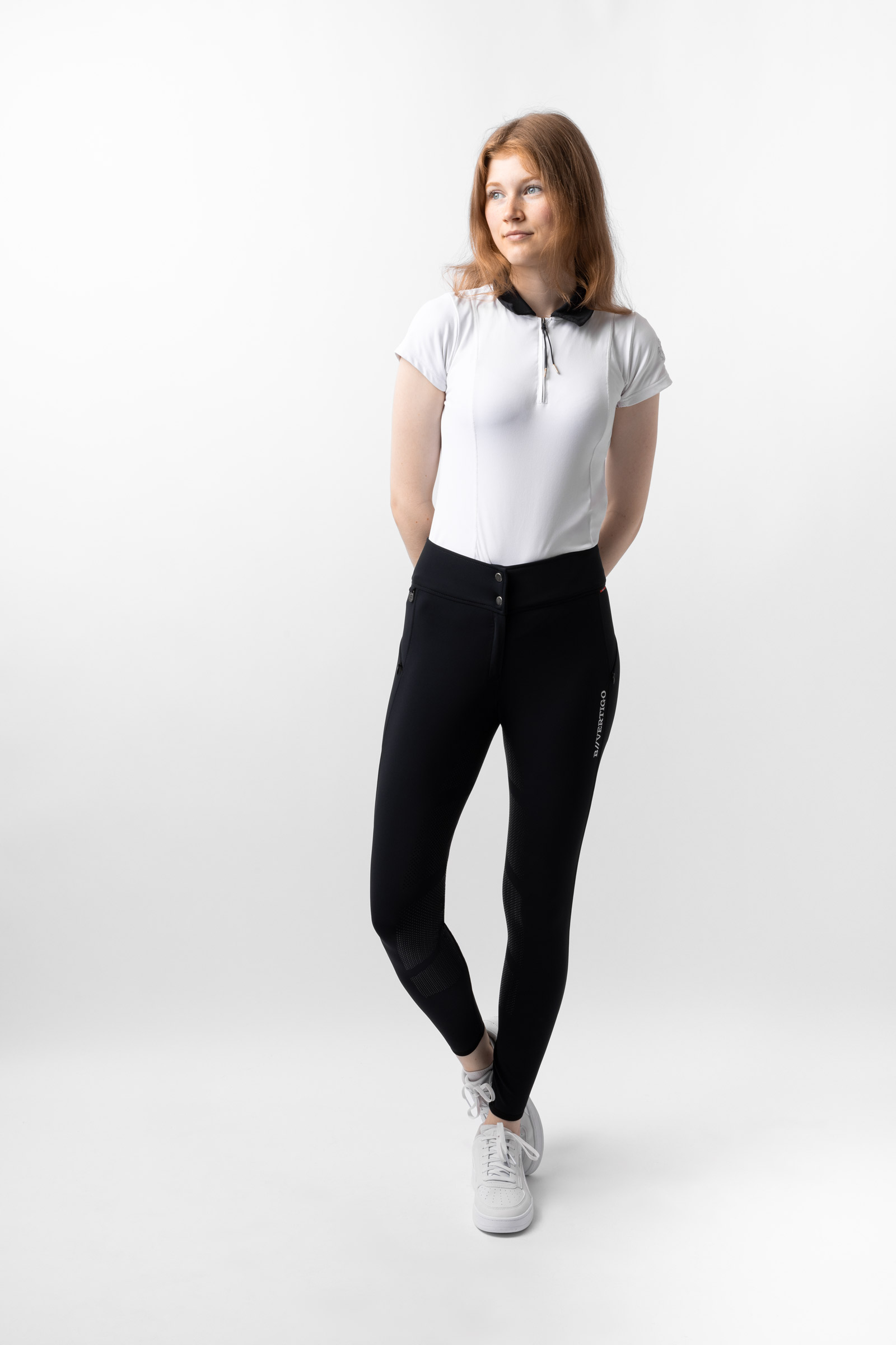 B Vertigo Justine Thermo damskie bryczesy z silikonowym pełnym lejem