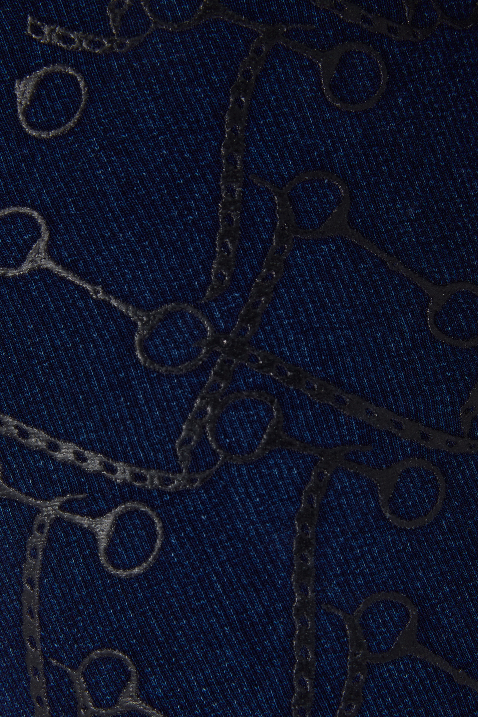 Damskie bryczesy thermo denimowe Horze Kacy z pełnym lejem