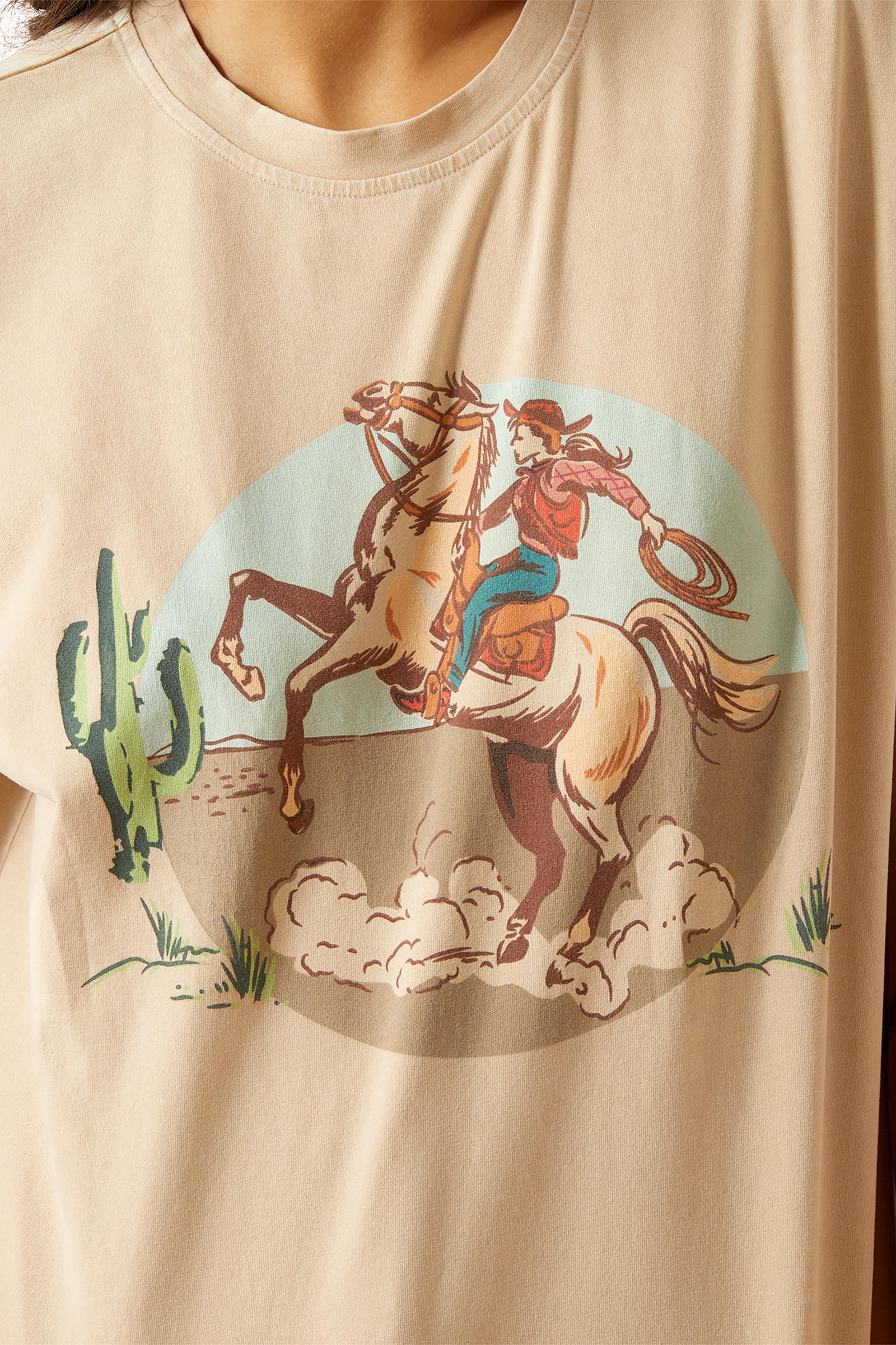 Ariat Ride On damski t-shirt