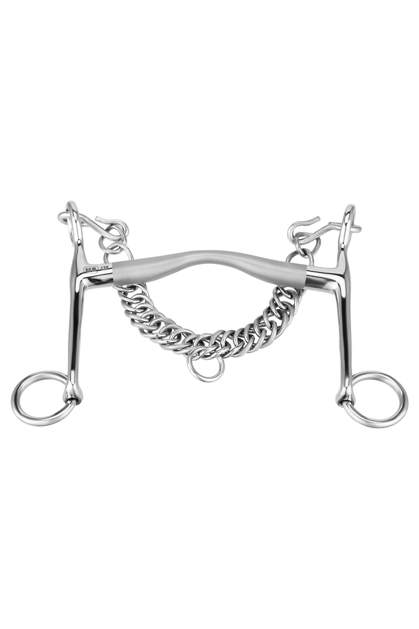 Sprenger Satinox Wędzidło weymouth, 14mm, Czanki 7cm