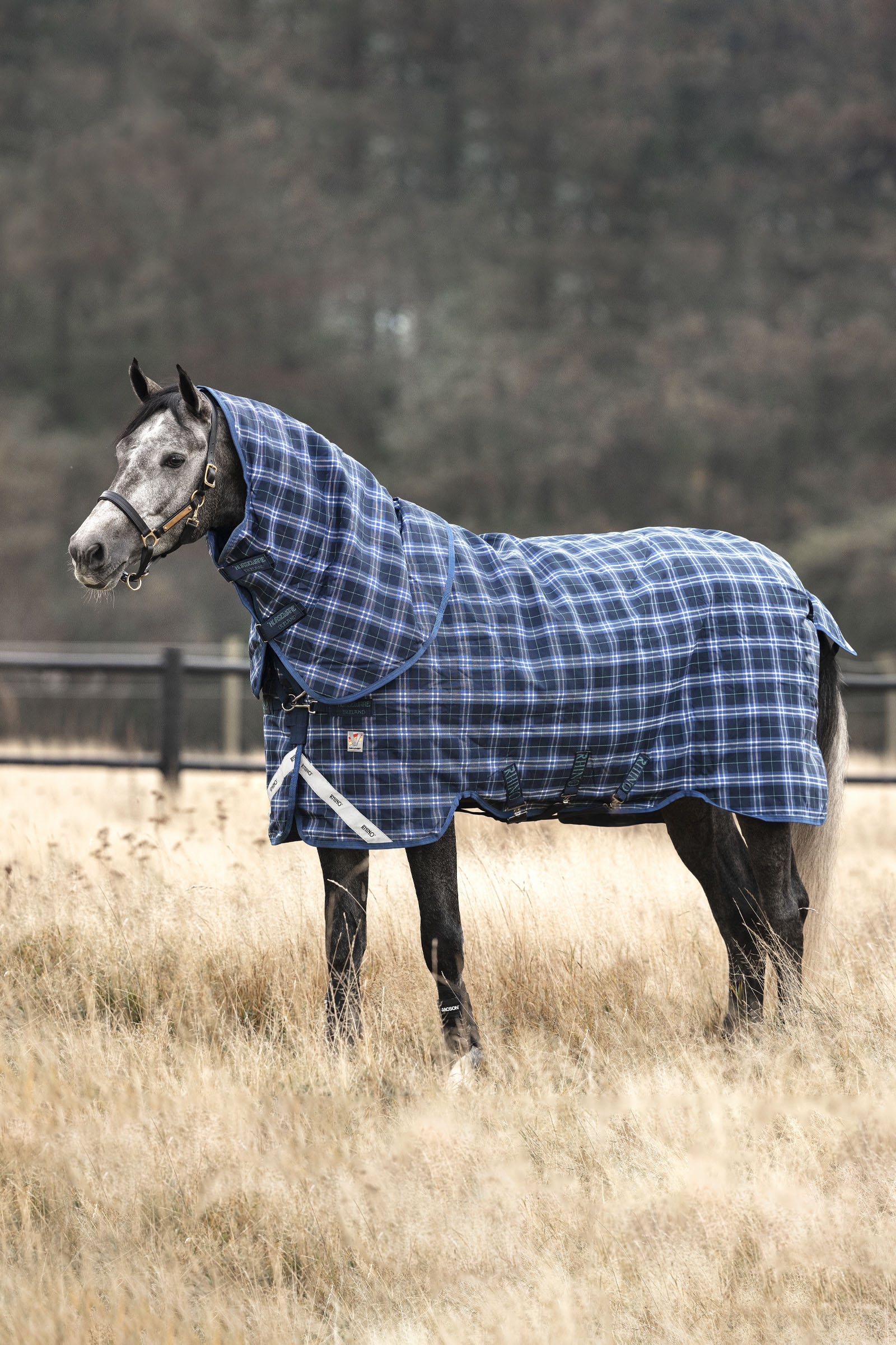 Horseware Rhino Plus Vari-Layer derka padokowa z odpinaną częścią szyjną, 250 g