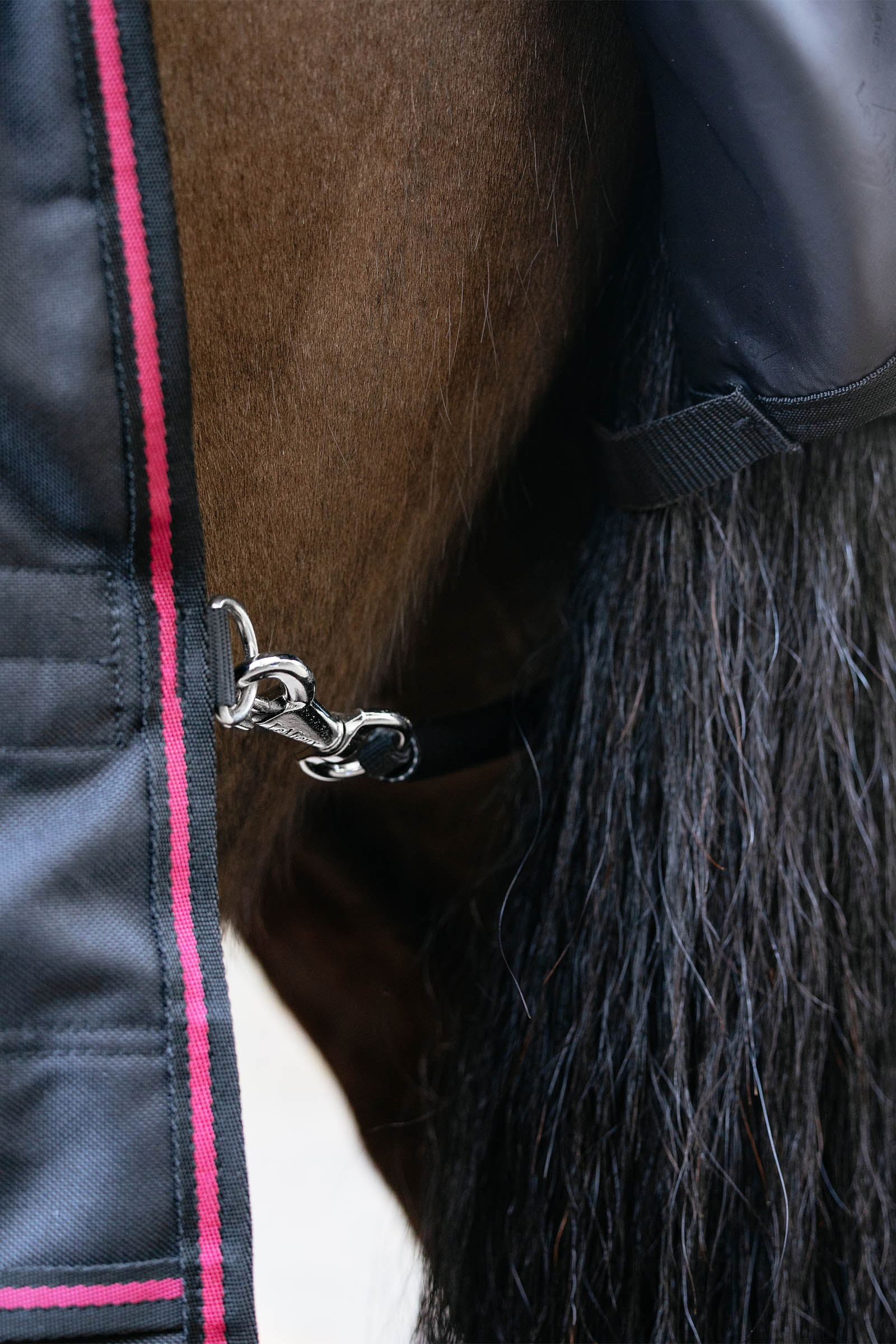 LeMieux Arika Storm-Tek derka padokowa z odpinanym kołnierzem, 200 g