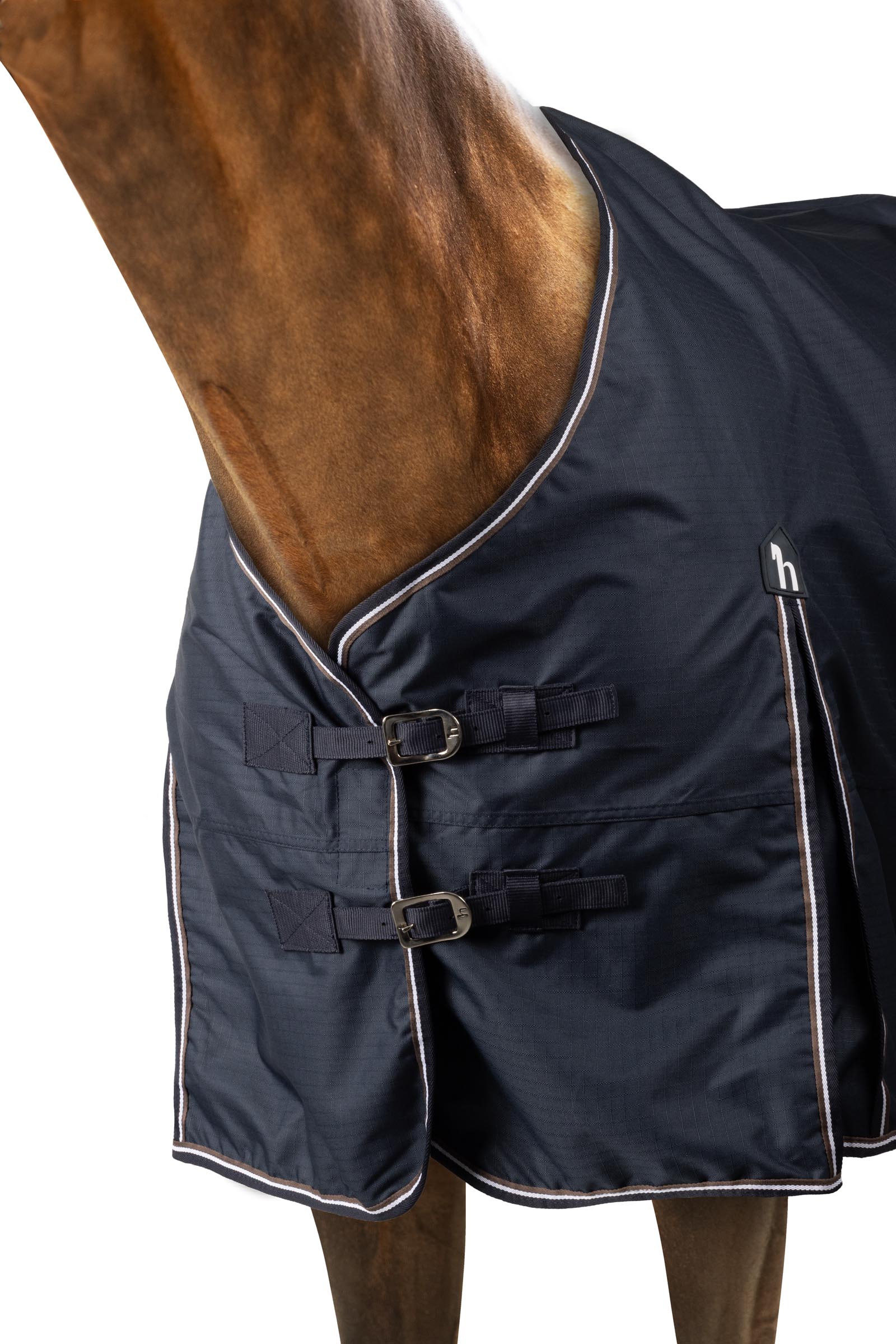 Horze Glasgow Derka padokowa z polarową podszewką i odblaskowymi akcentami