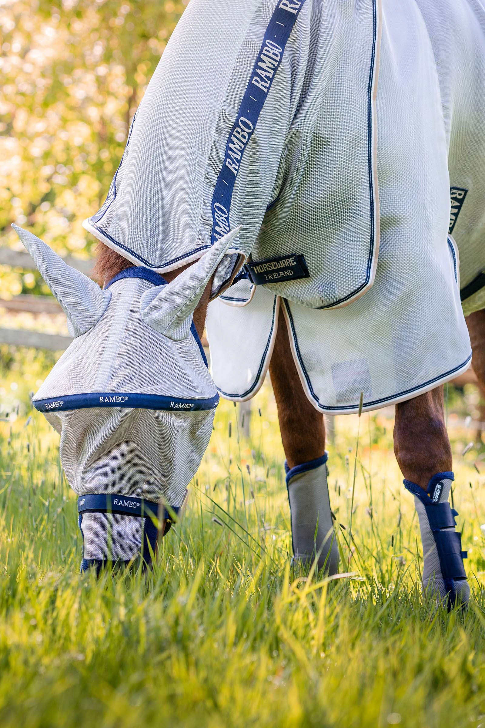 Horseware Rambo Protector derka przeciw owadom z odpinanym szyją