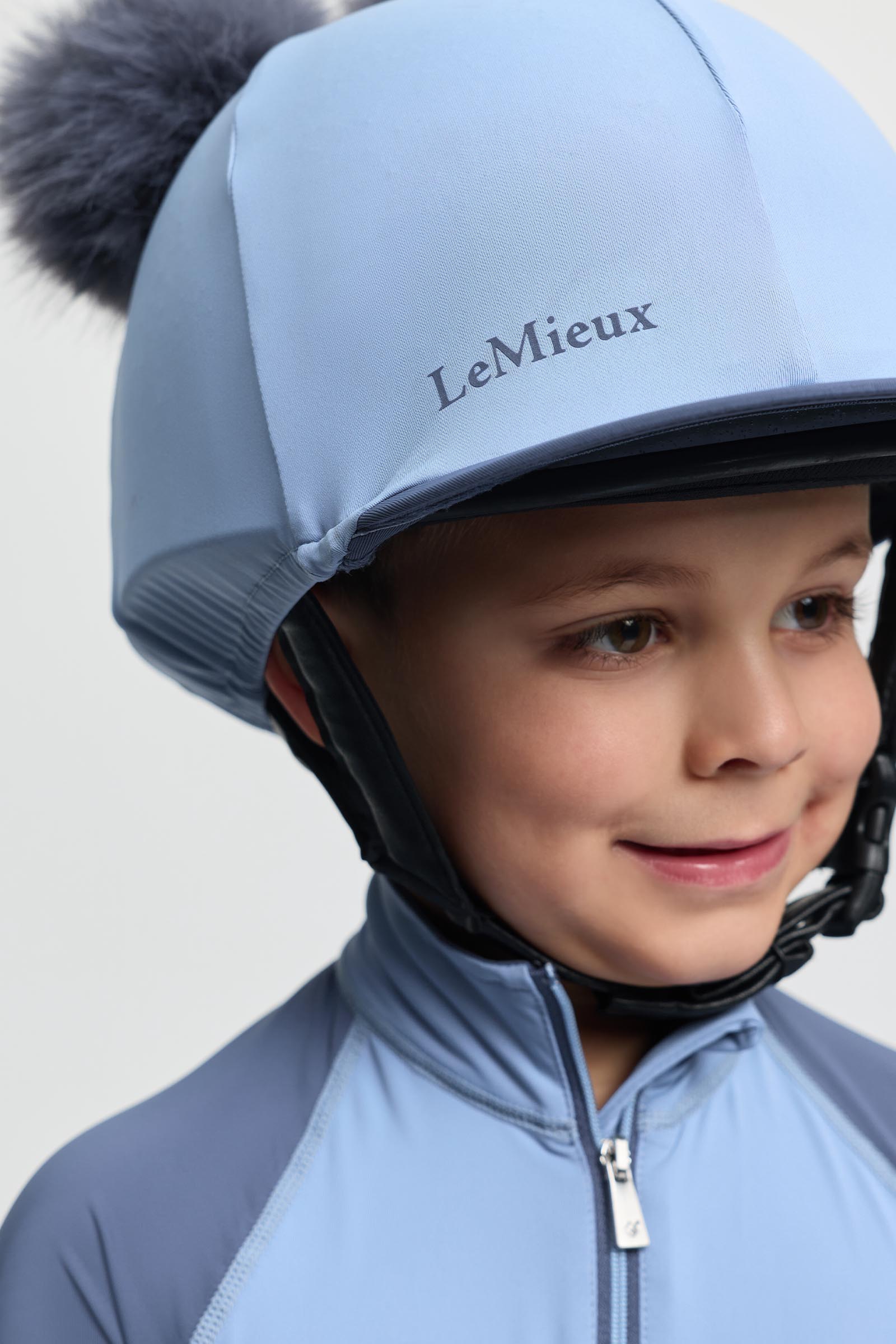 LeMieux Mini pokrowiec na kask z podw&oacute;jnym pomponem