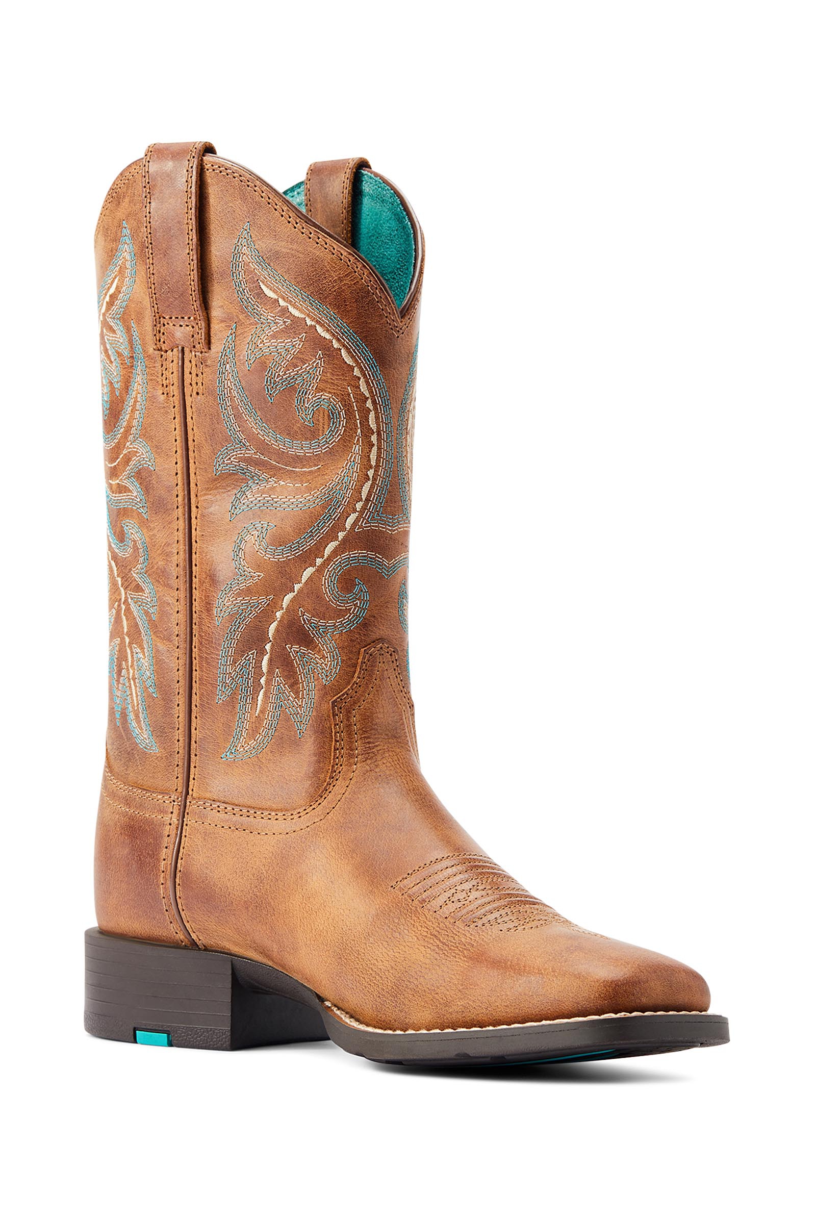 Ariat Round Up Back Zip Damskie buty western z tylnym zamkiem