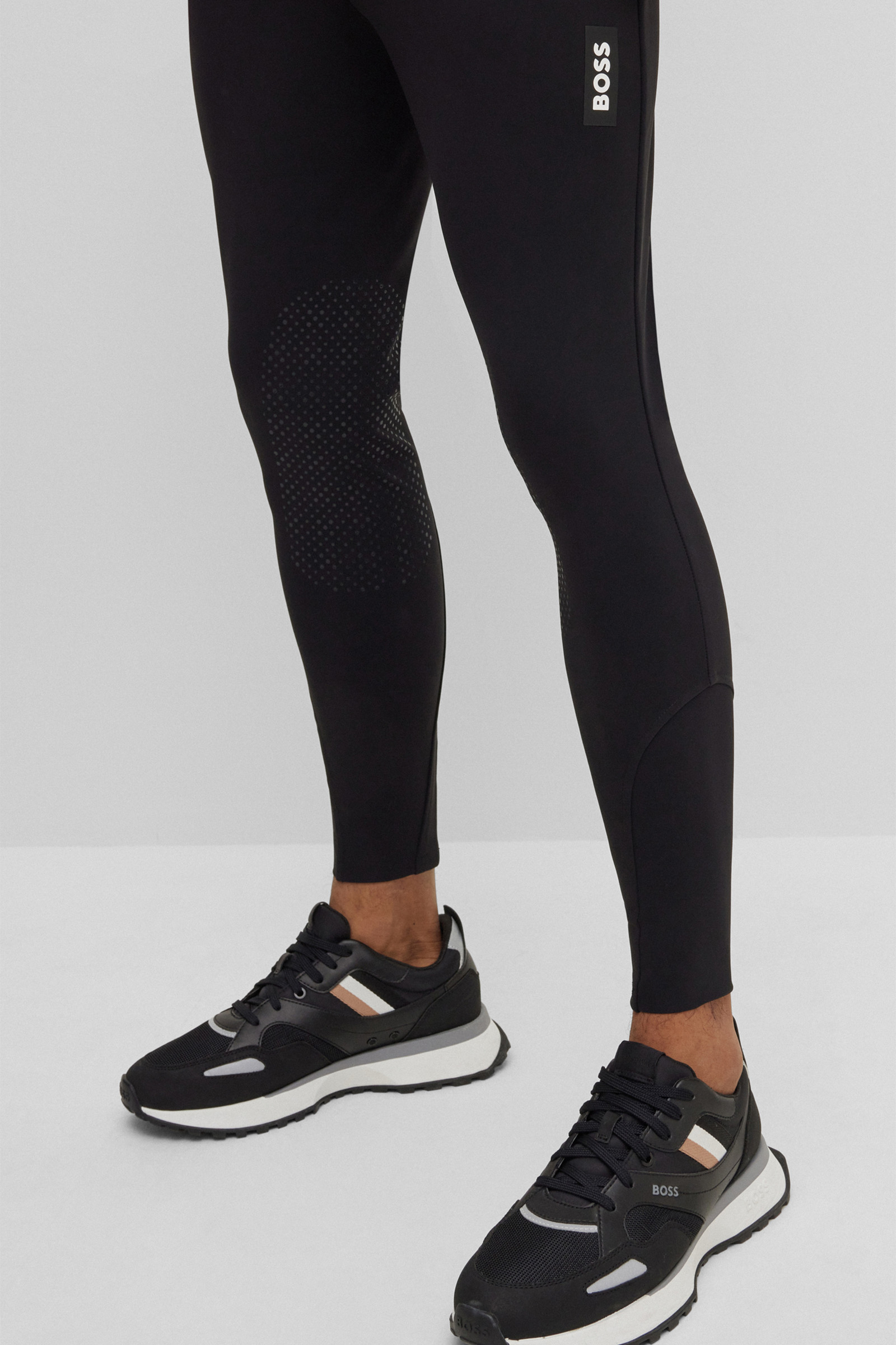 Spodnie Boss James z chwytem na kolana na lato