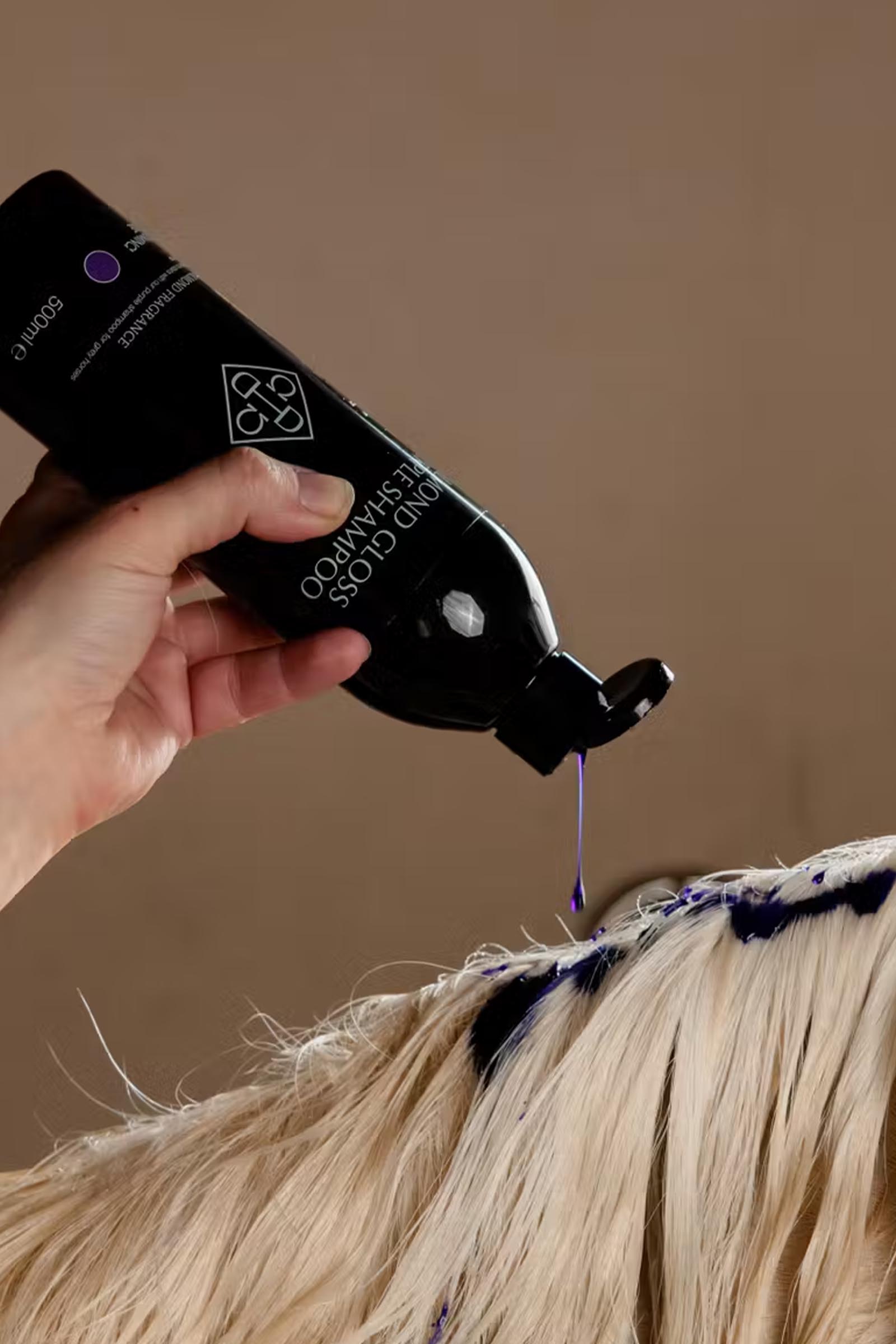 Grooming Deluxe Migdałowy fioletowy szampon połysk, 500 ml