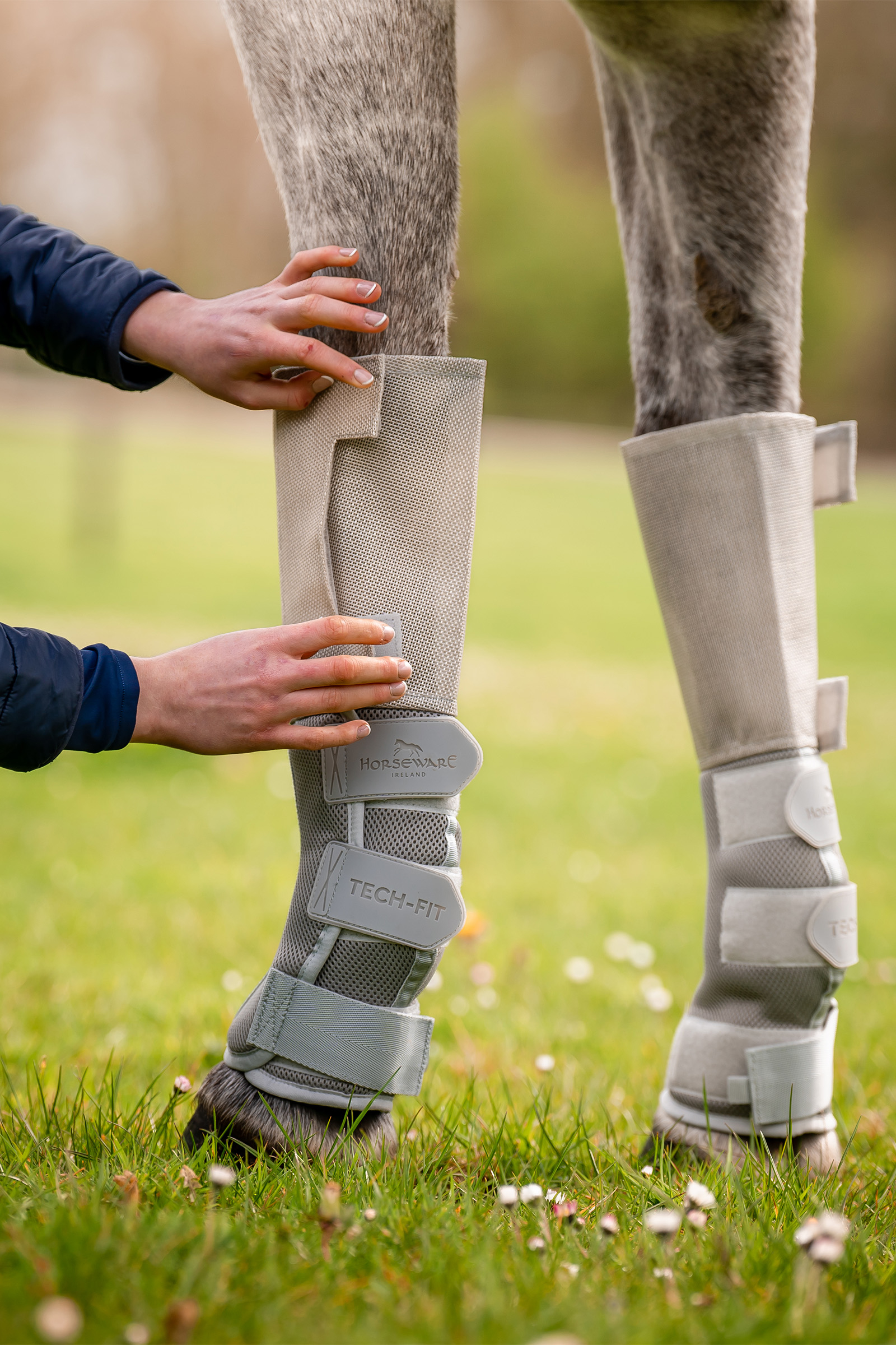 Horseware Rambo Tech-Fit But na Muchy (Zestaw 4 sztuk)