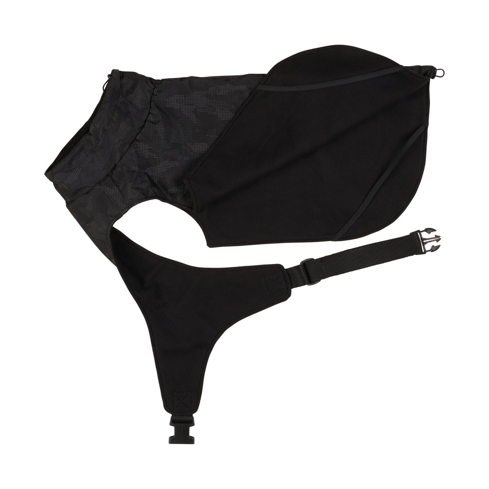 Odblaskowy płaszcz dla psa Horze Camo Luminox