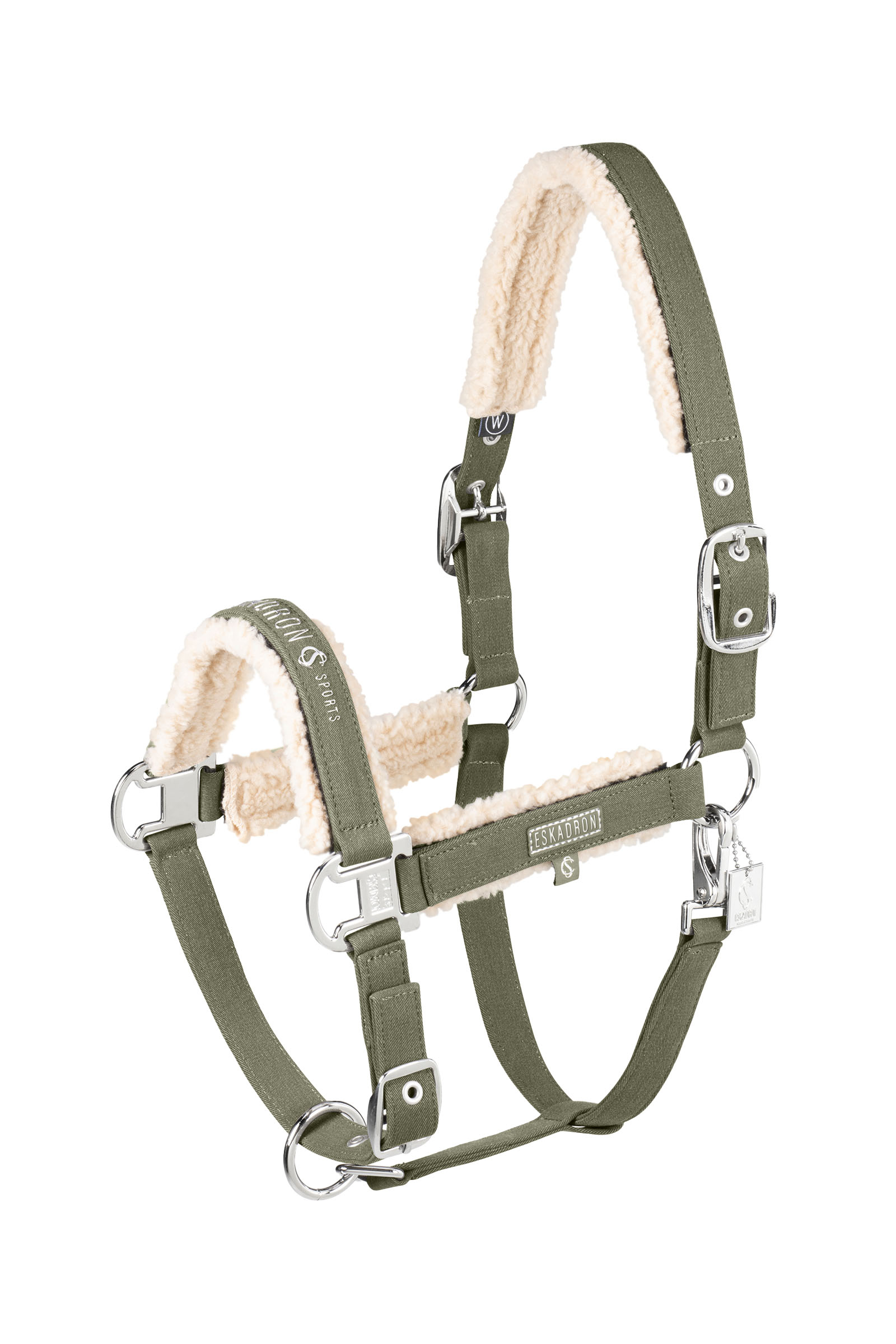 Eskadron Classic Sports SS25 Denim kantar z podw&oacute;jną sprzączką i podszyciem z teddyfleece