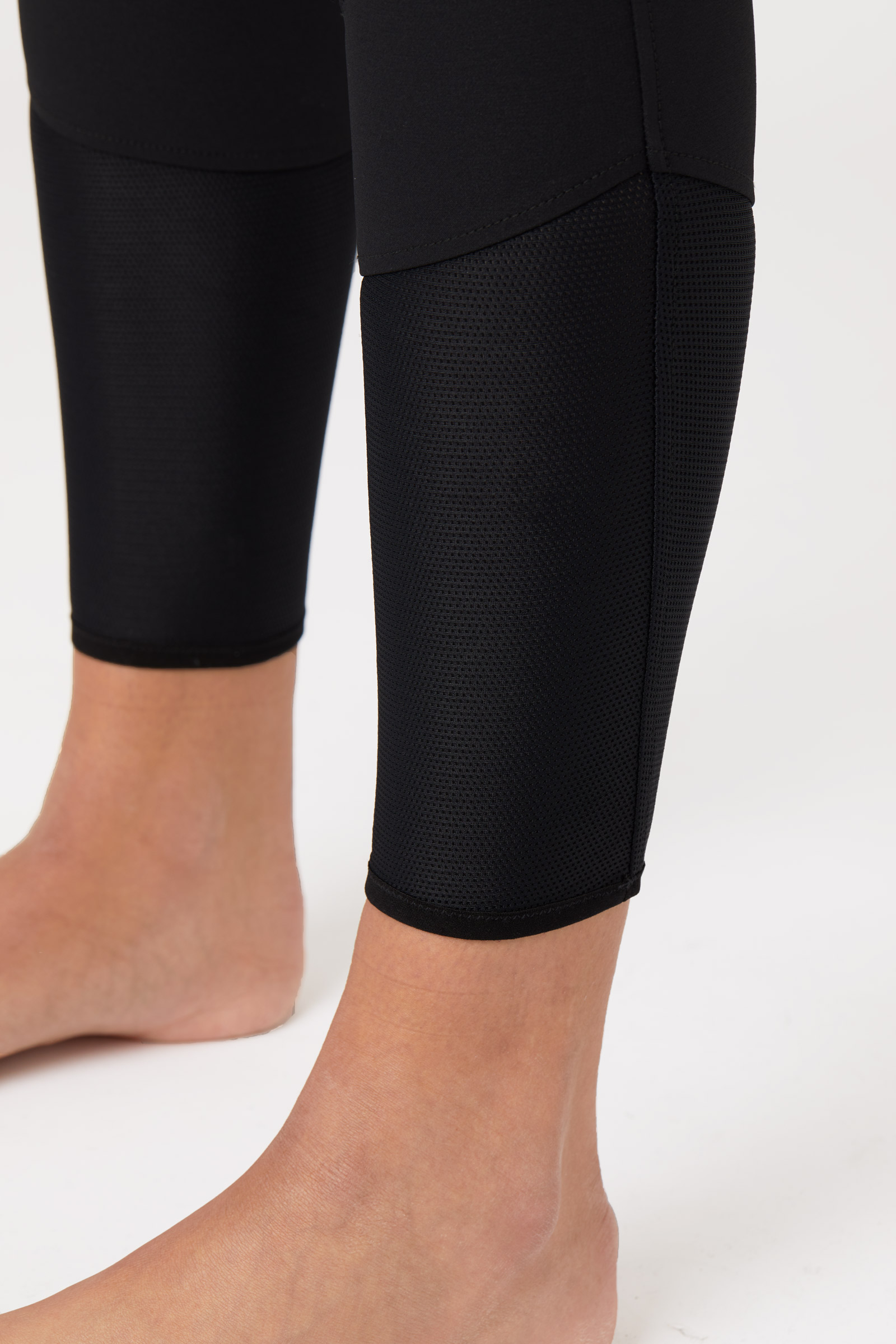 Bryczesy damskie lekkie ze stretchem i skórzanym, lejem kolanowym Horze Angelina