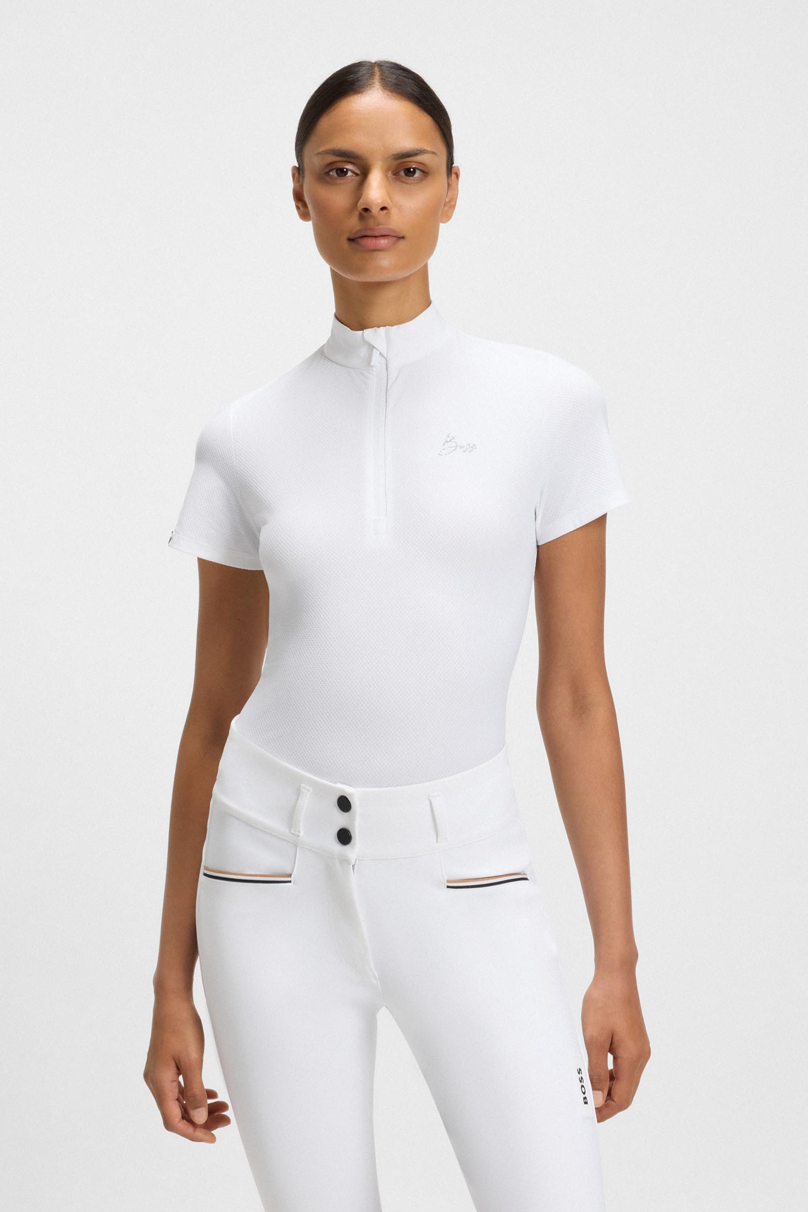 Boss Maira damska koszula konkursowa Texture