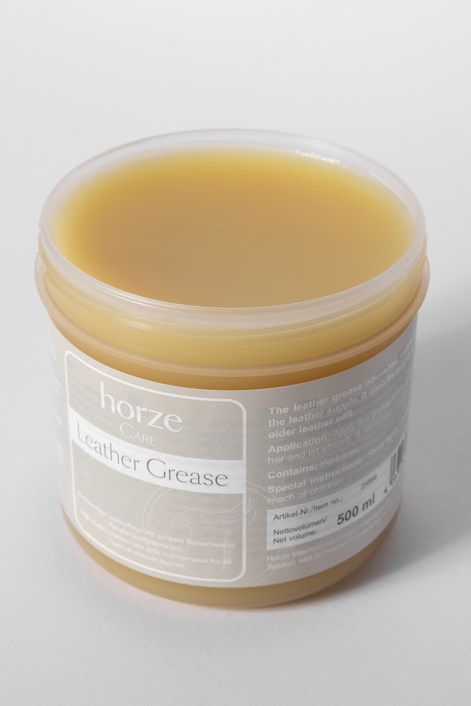 Horze Leather Grease, smar do pielęgnacji produkt&oacute;w sk&oacute;rzanych, 500 ml