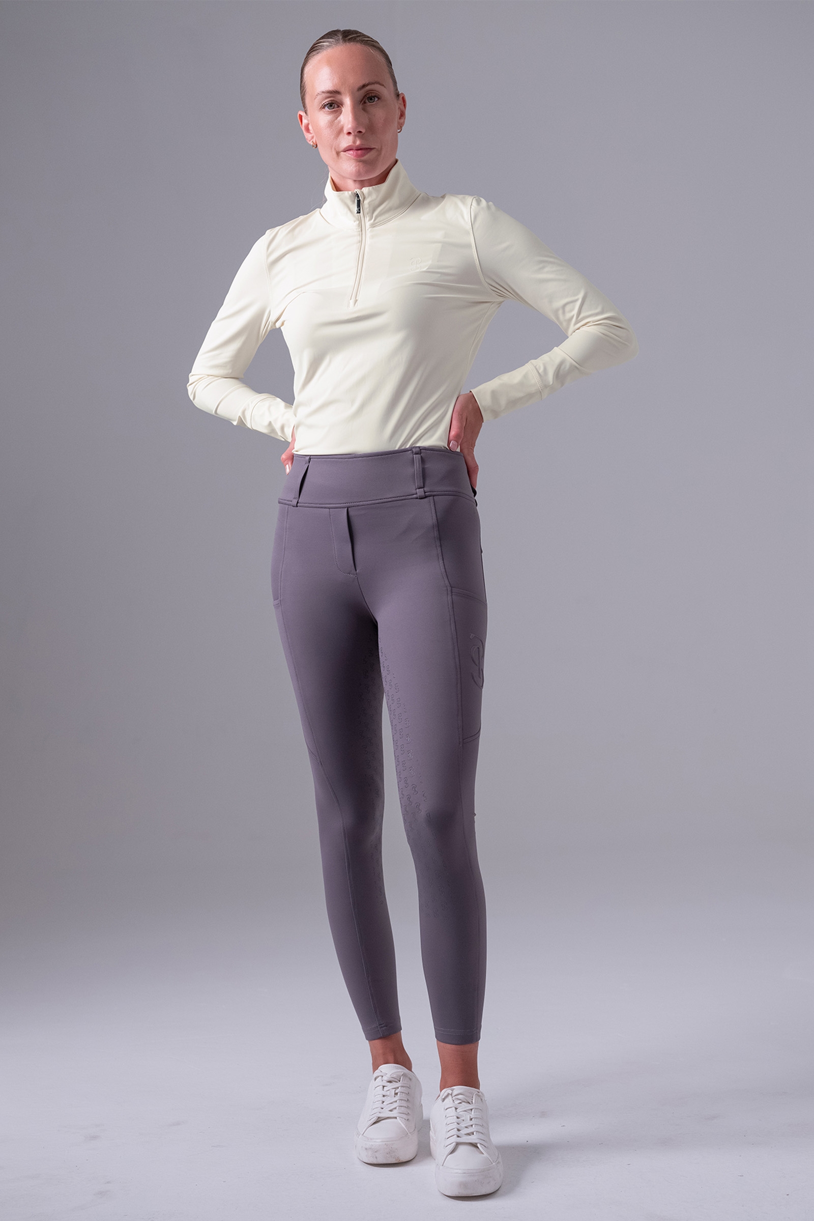 Damska koszulka techniczna z długim rękawem PS of Sweden Toska