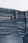 Ariat Whipstitch R.E.A.L. Bootcut stretch jeans ze średnim stanem