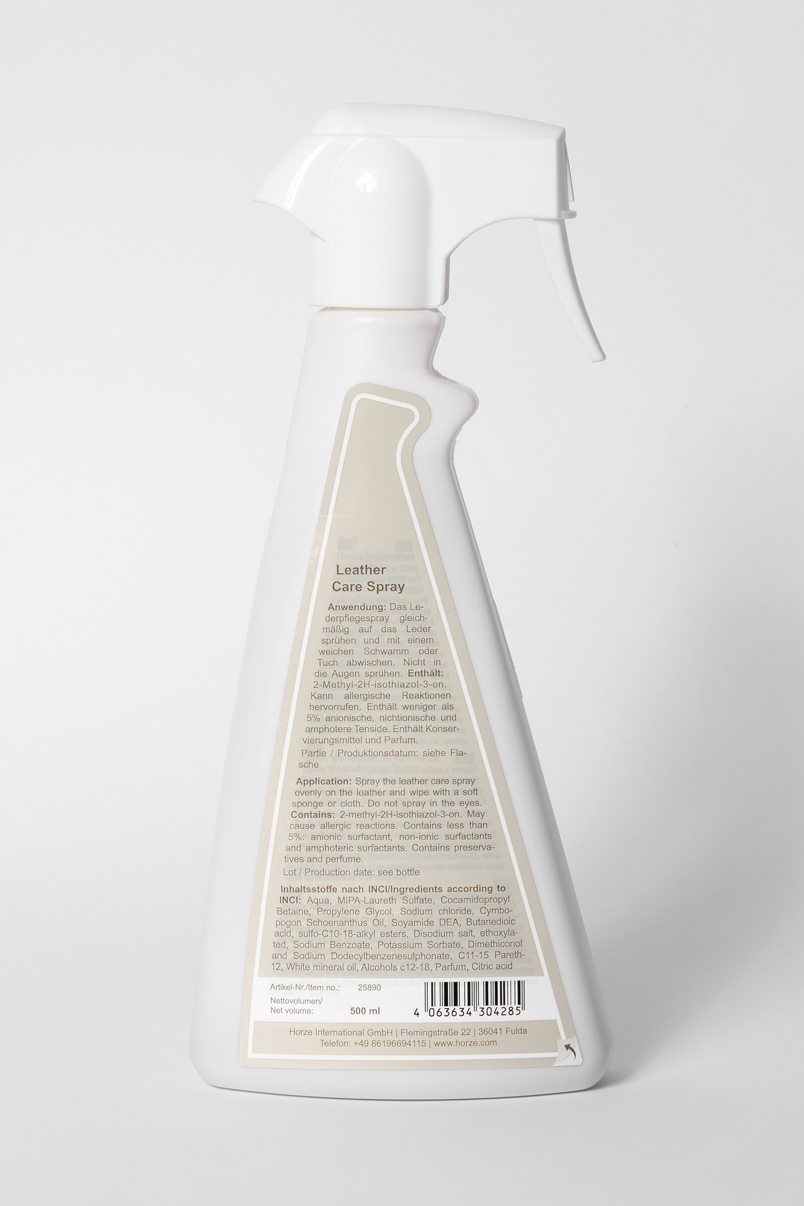 Horze Leather Care Spray, Preparat do pielęgnacji wyrob&oacute;w sk&oacute;rzanych 500 ml