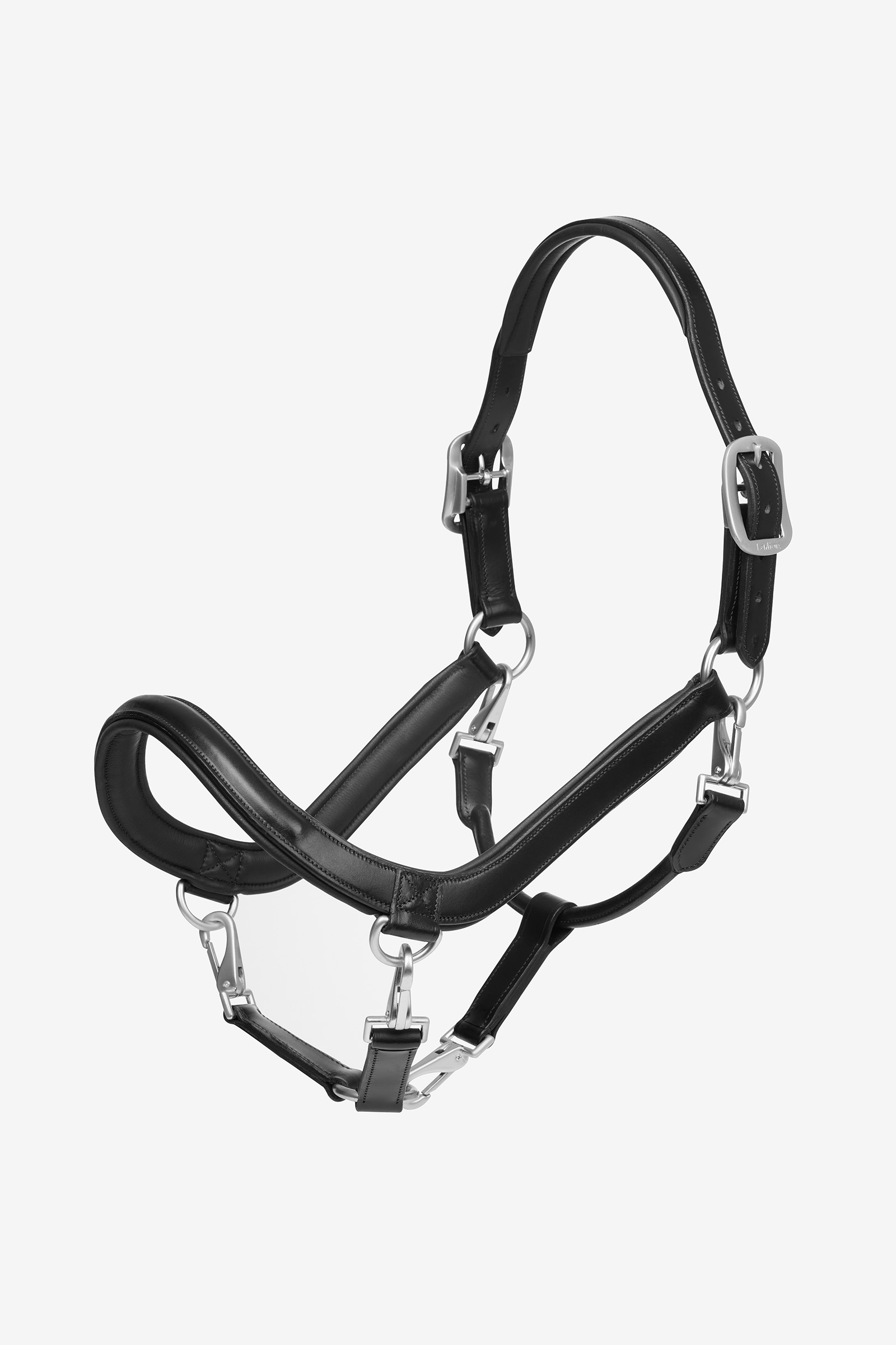 Black LeMieux Leather Grooming Headcollar