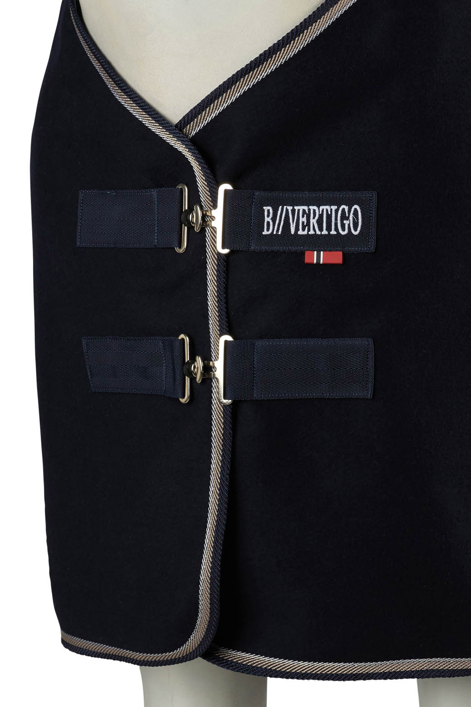 Wełniana derka B Vertigo Arendal Golden Stripe