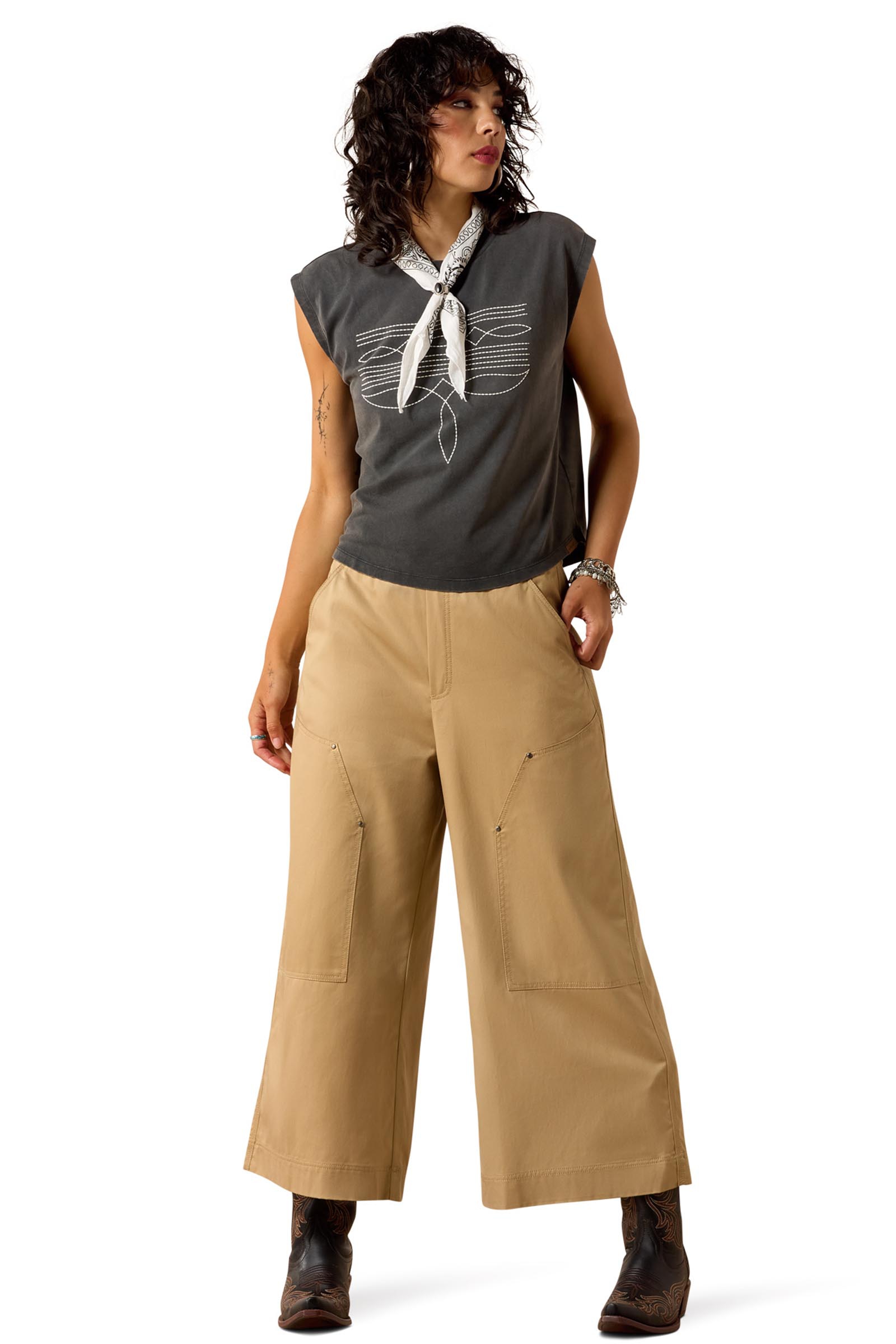 Ariat Damskie Dallas kr&oacute;tka koszulka