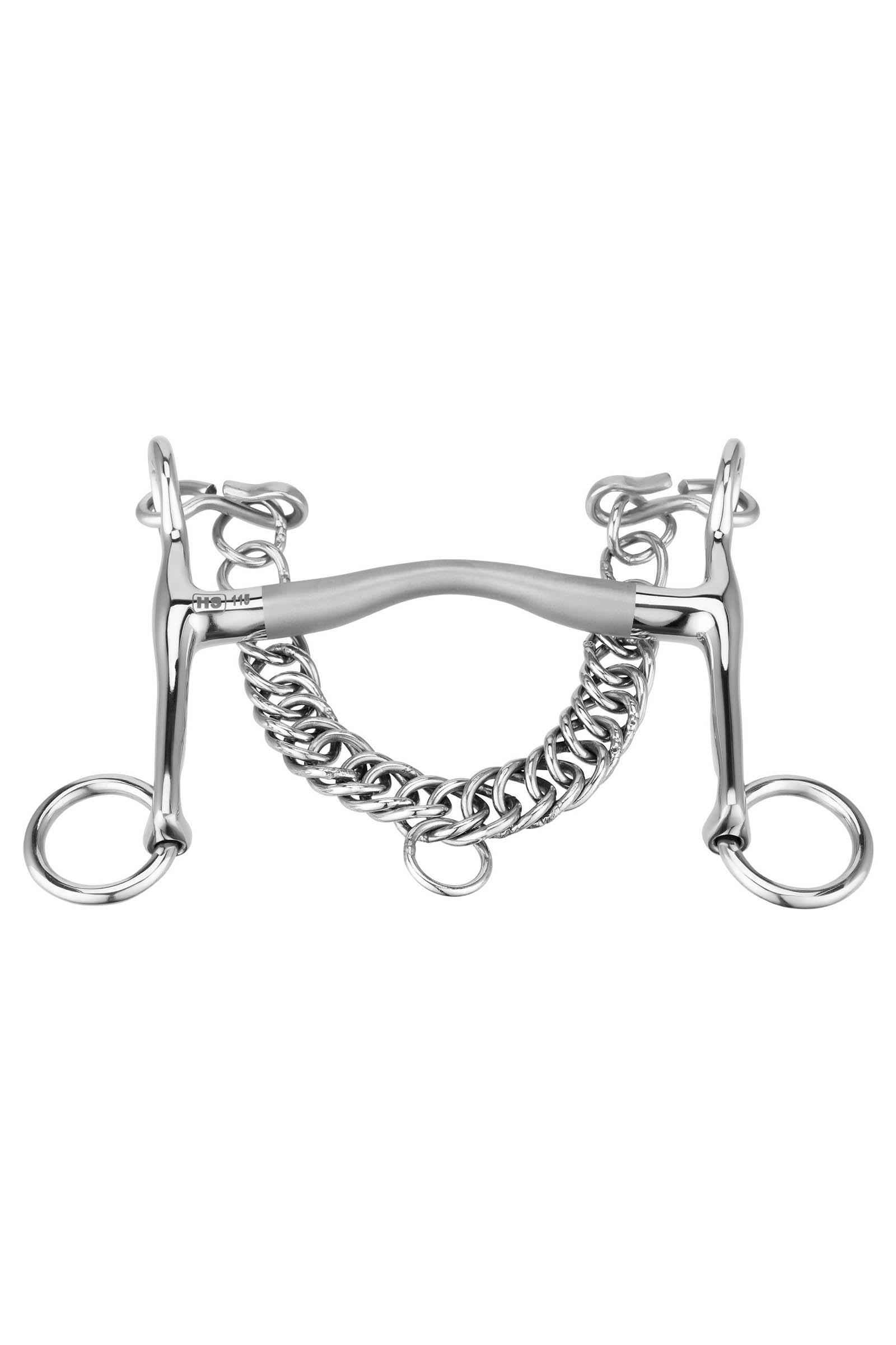 Sprenger Satinox Wędzidło weymouth, 12mm, Czanki 5cm