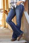 Ariat Rosa Perfect Rise damskie bootcut jeansy