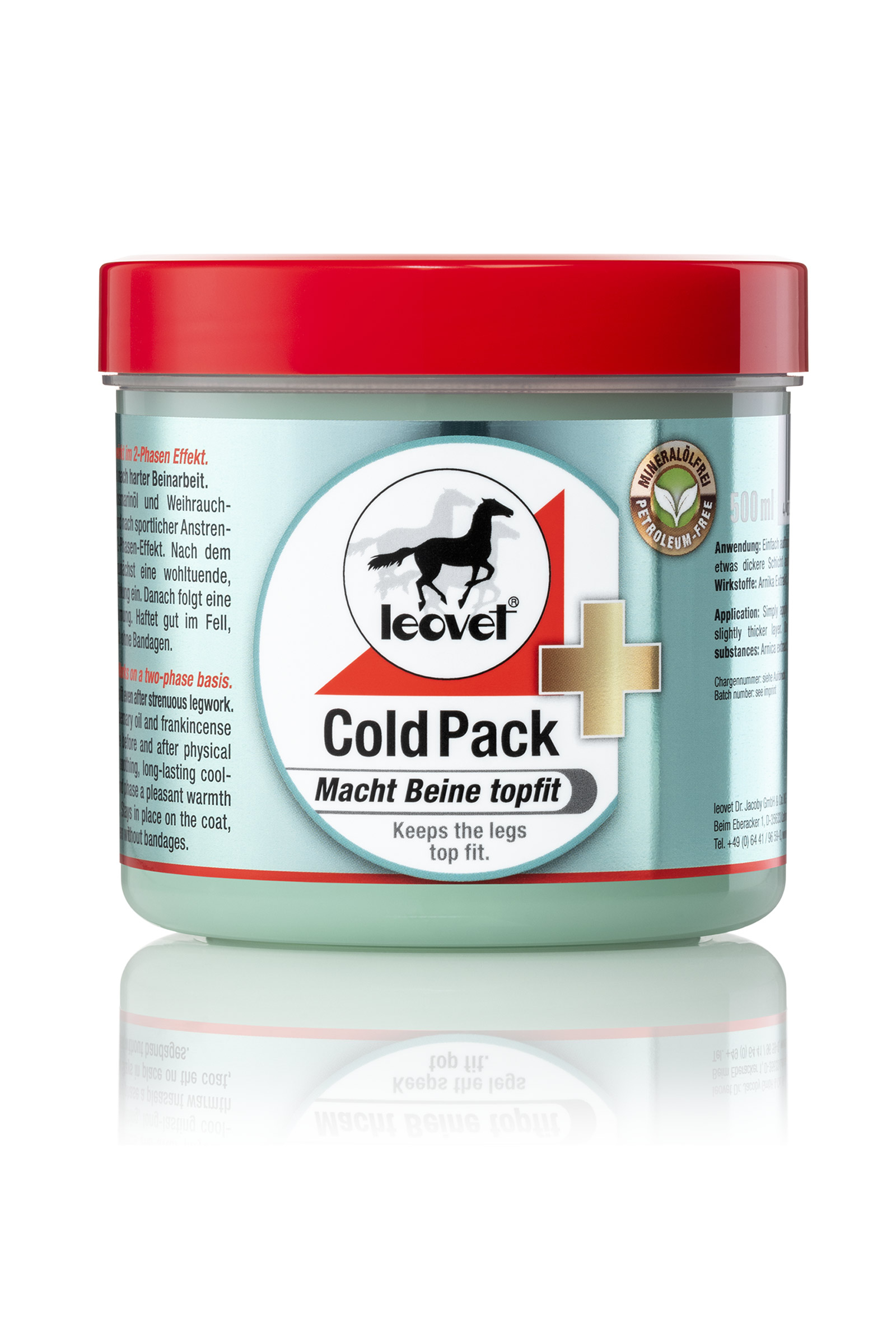 Leovet Cold Pack 500ml - Żel regenerująco-chłodzący
