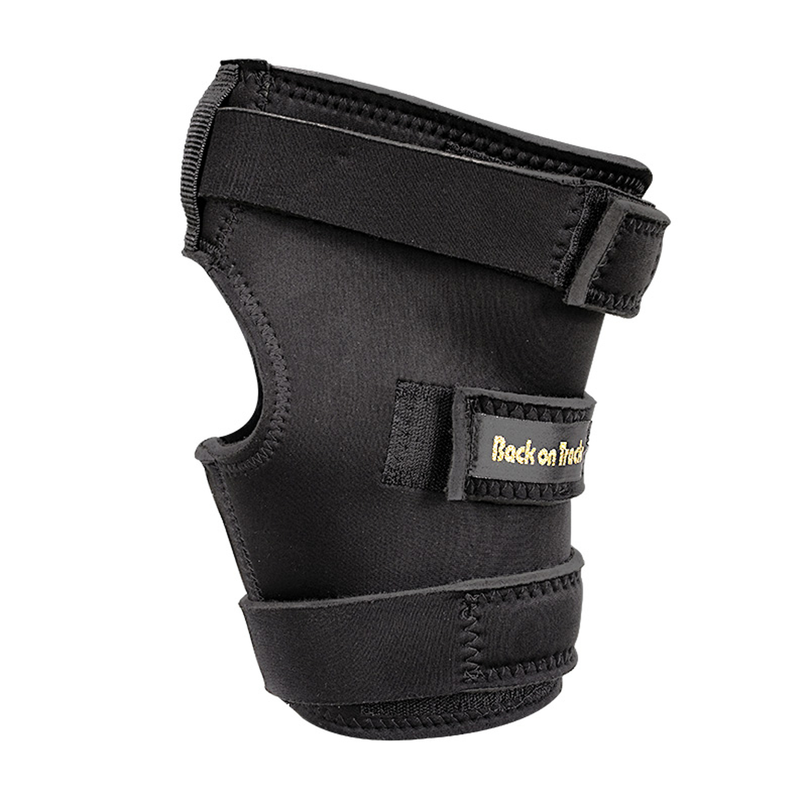 Ochraniacz na staw skokowy z otworem Back On Track, prawy