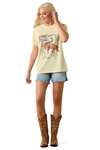 Ariat Damski T-shirt Rodeo Star typu boyfriend  