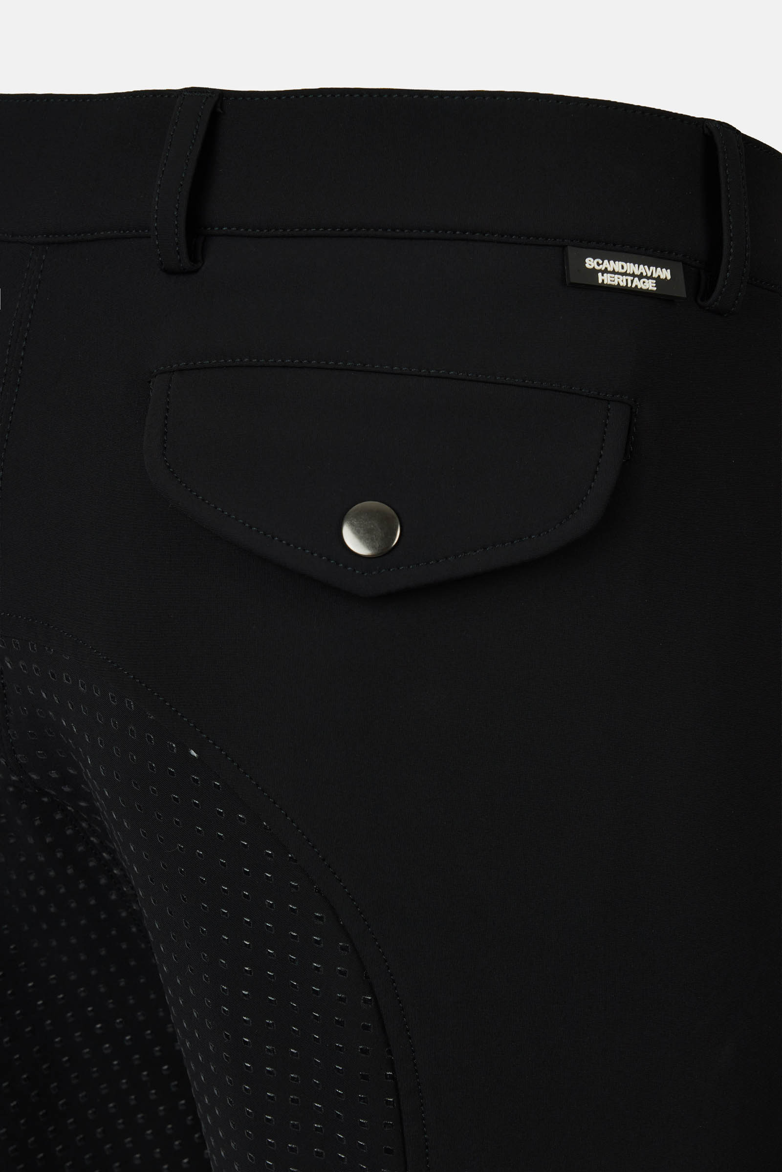 Horze Grand Prix Pro męskie bryczesy z pełnym lejem