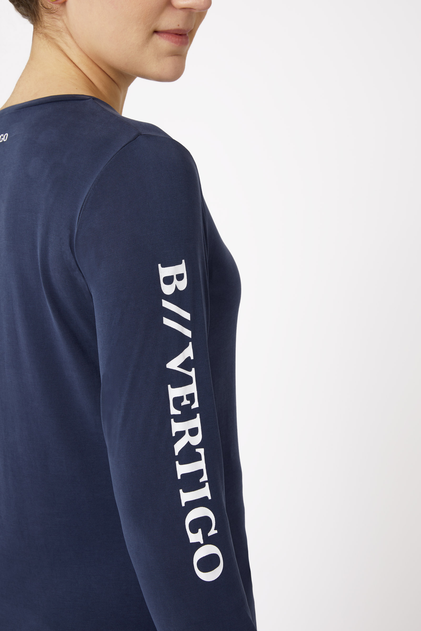 Damski t-shirt B Vertigo Daniele z długim rękawem