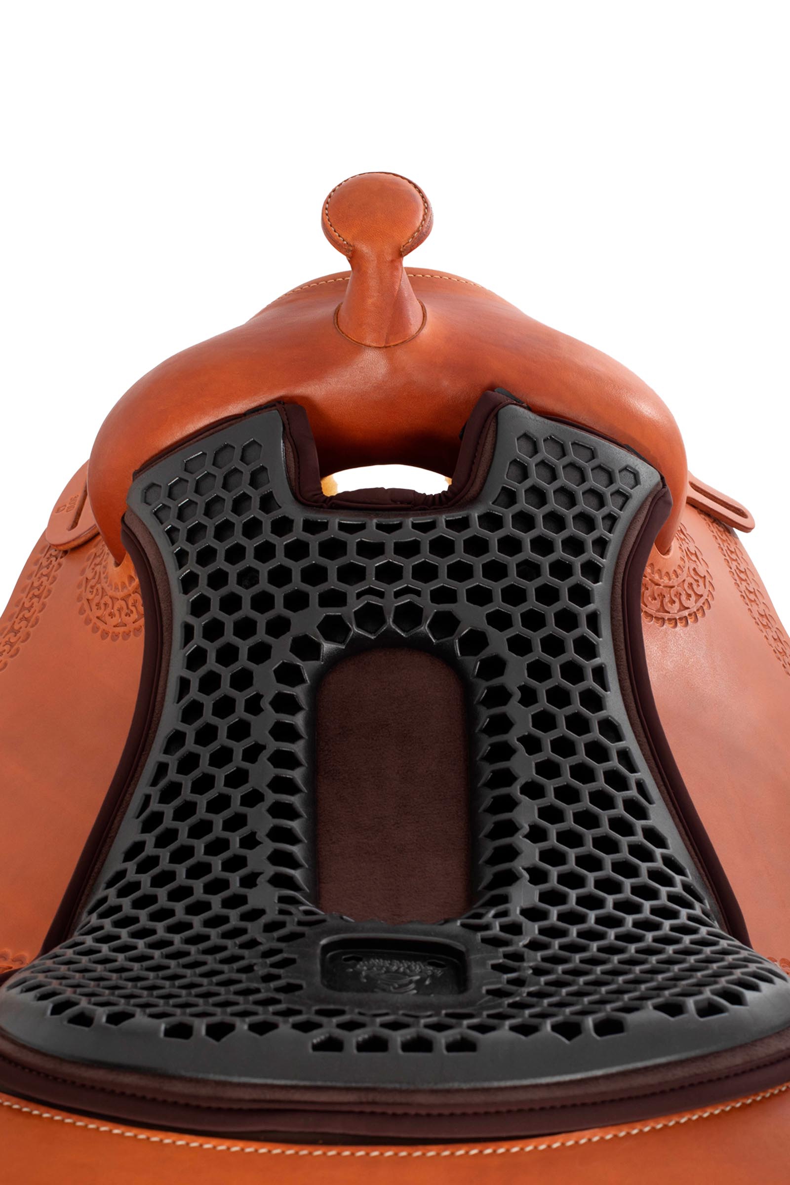 Acavallo Ortho-Pubis nakładka na siodło westernowe Hexa Gel-Out Dri-Lex, 20 mm  