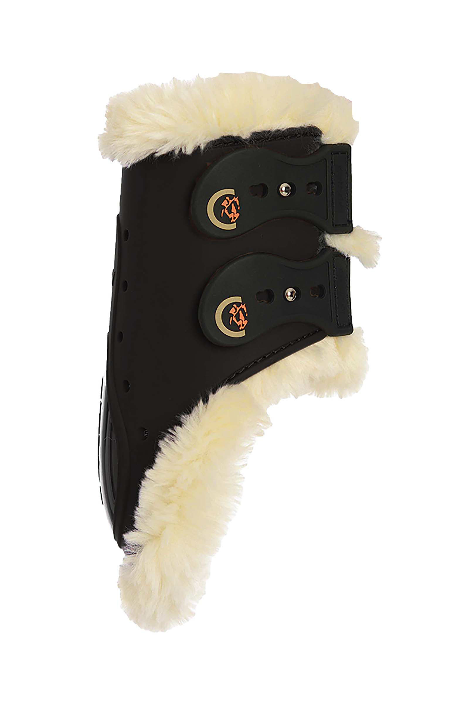 Ochraniacze tylne z futrem owczym Kentucky Horsewear Sheepskin Fetlock