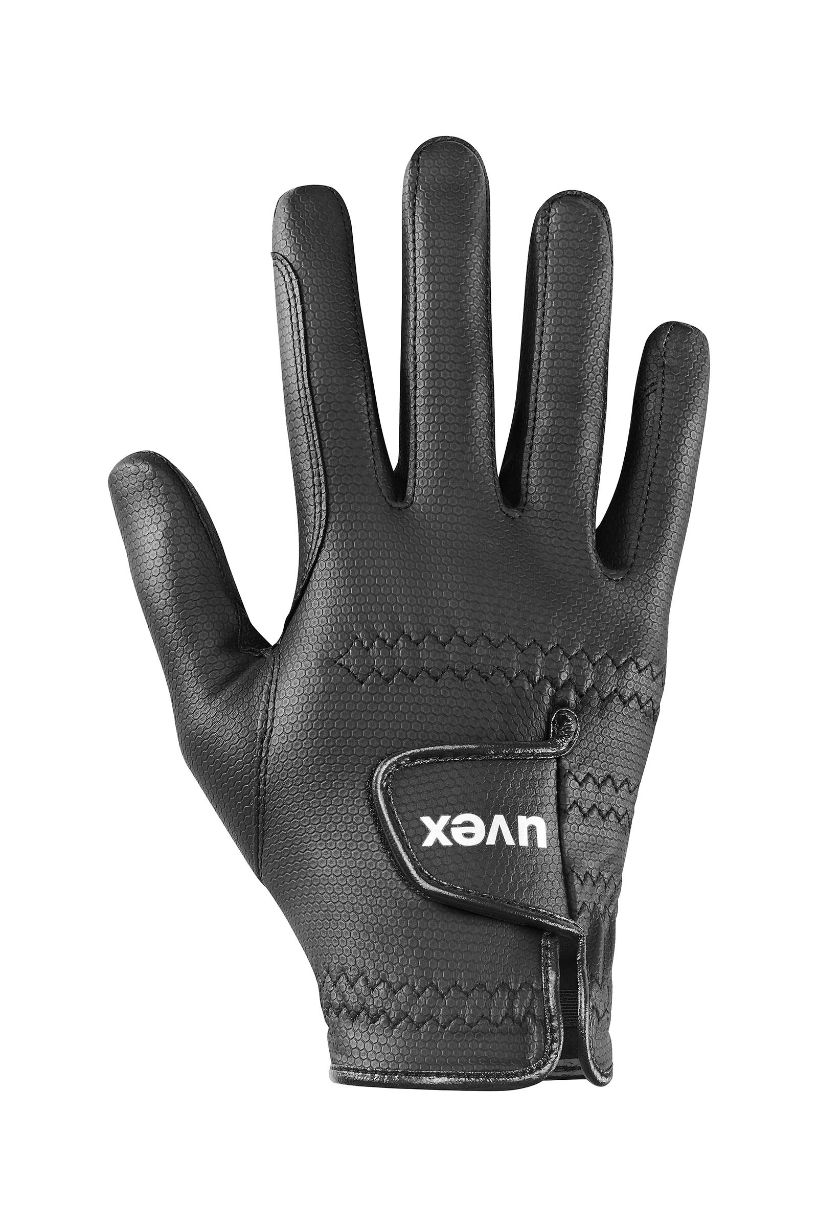 Black/Black Uvex Topstyle Riding Gloves