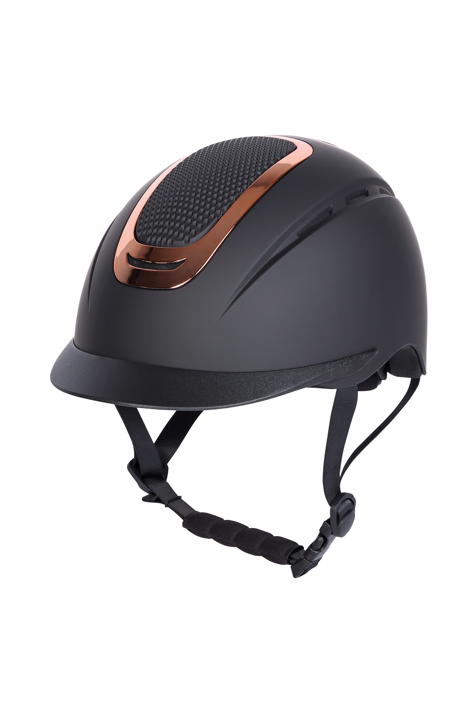 Black/Rose Gold Harry's Horse Mont Denali kask jeździecki