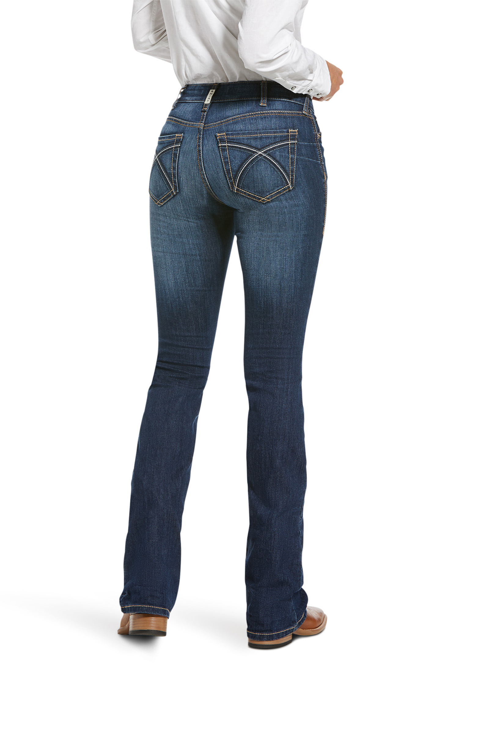 Ariat Rosa Perfect Rise damskie bootcut jeansy