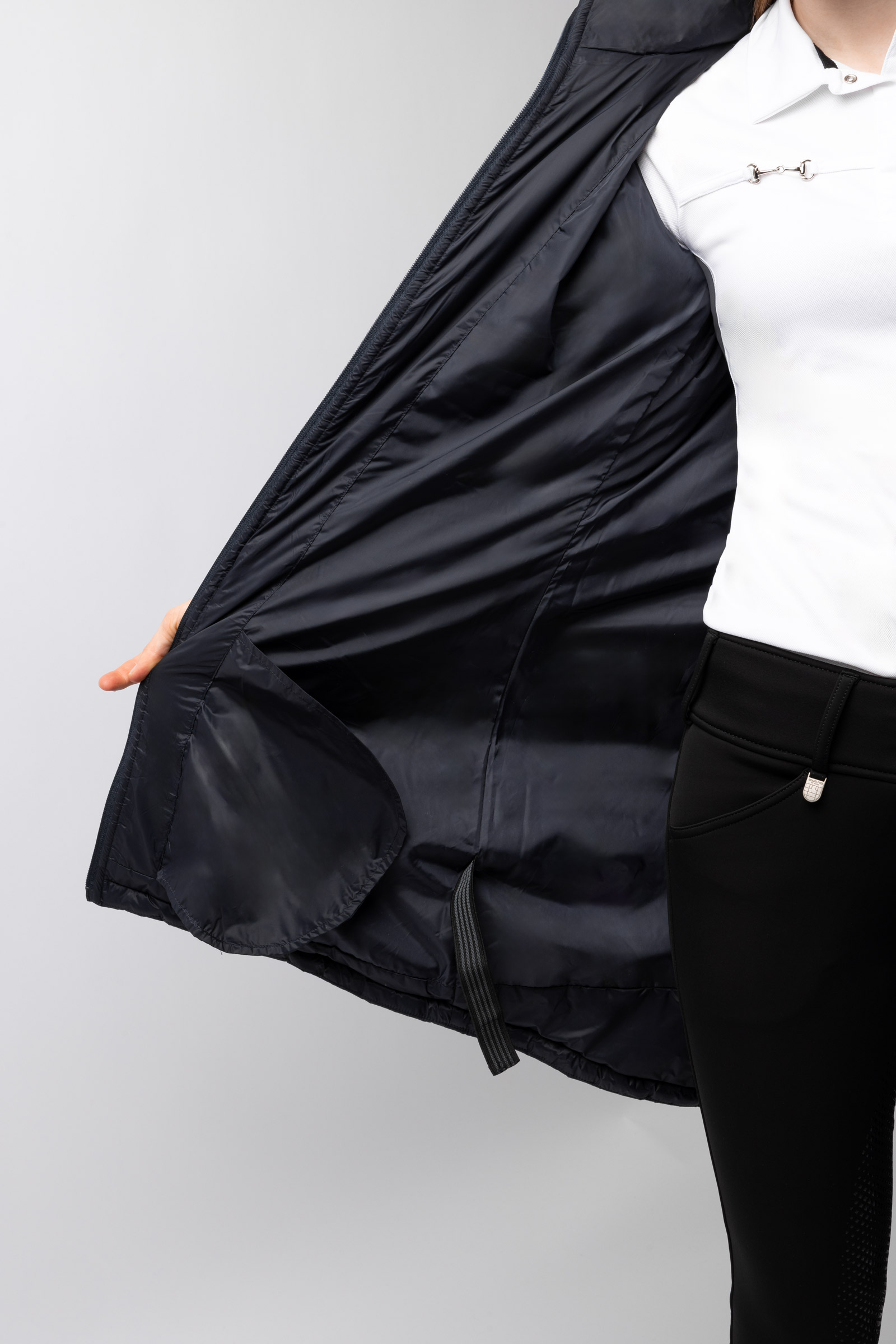 Kurtka damska, długa Horze Charlotte