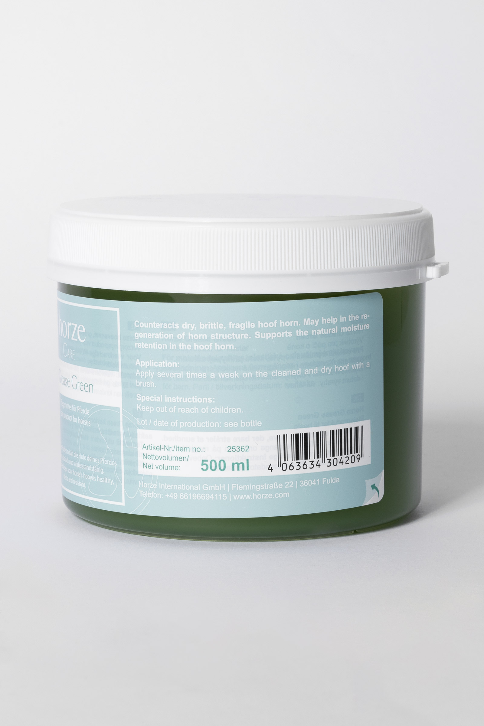 Horze Grease Green Smar do kopyt, 500 ml