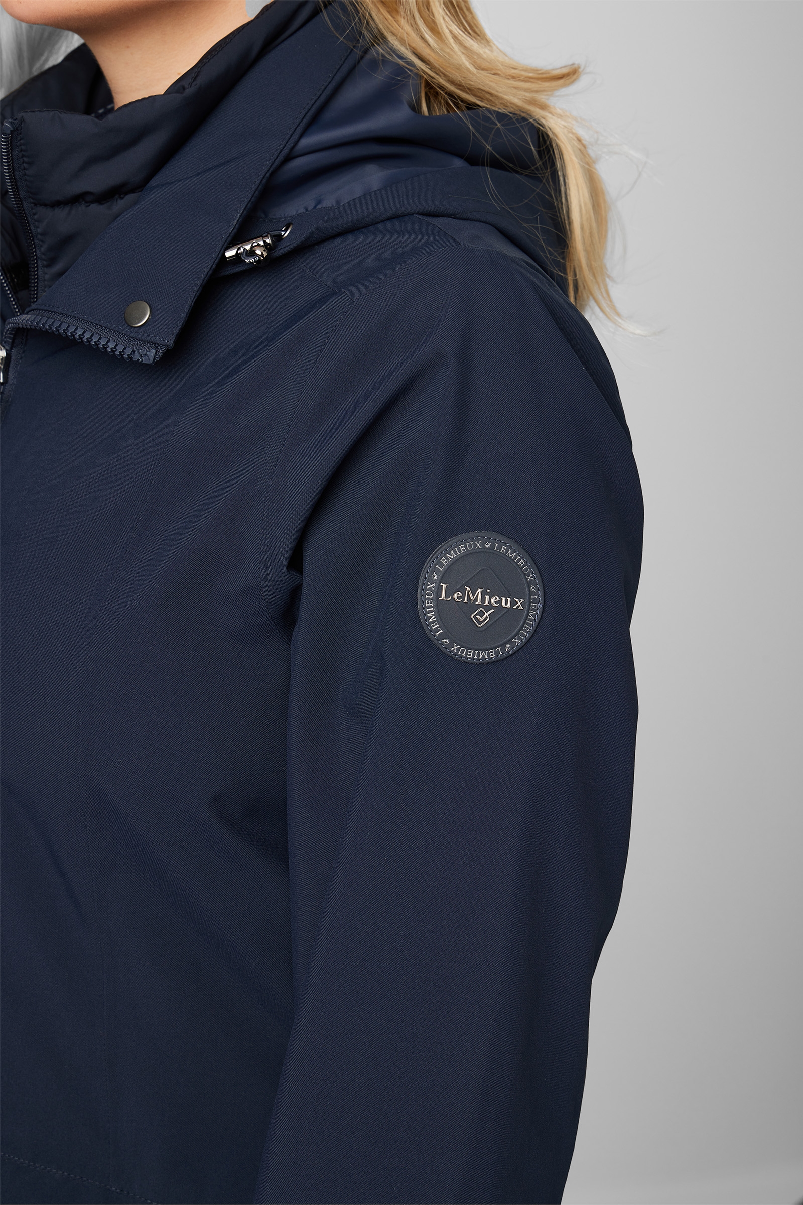 LeMieux Amelie damski wodoodporny lekki płaszcz do jazdy konnej