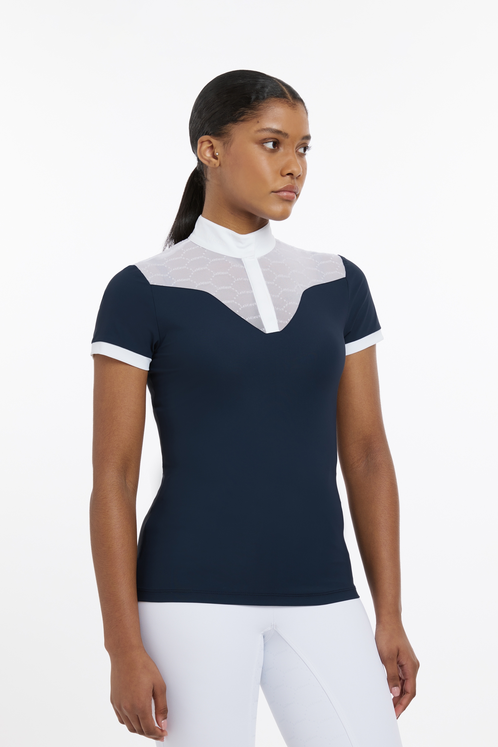 LeMieux Emily damska koszulka z krótkim rękawem na zawody