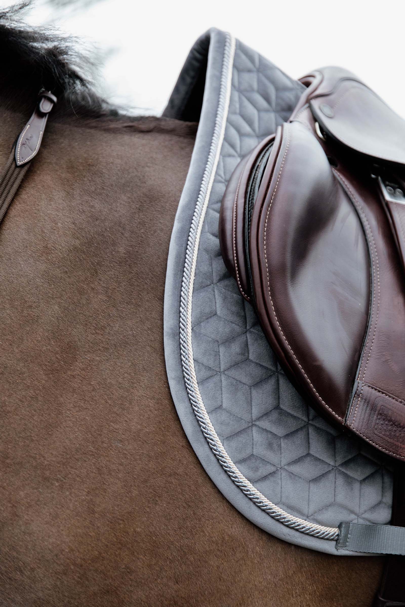 Kentucky Horsewear Velvet Basic czaprak skokowy