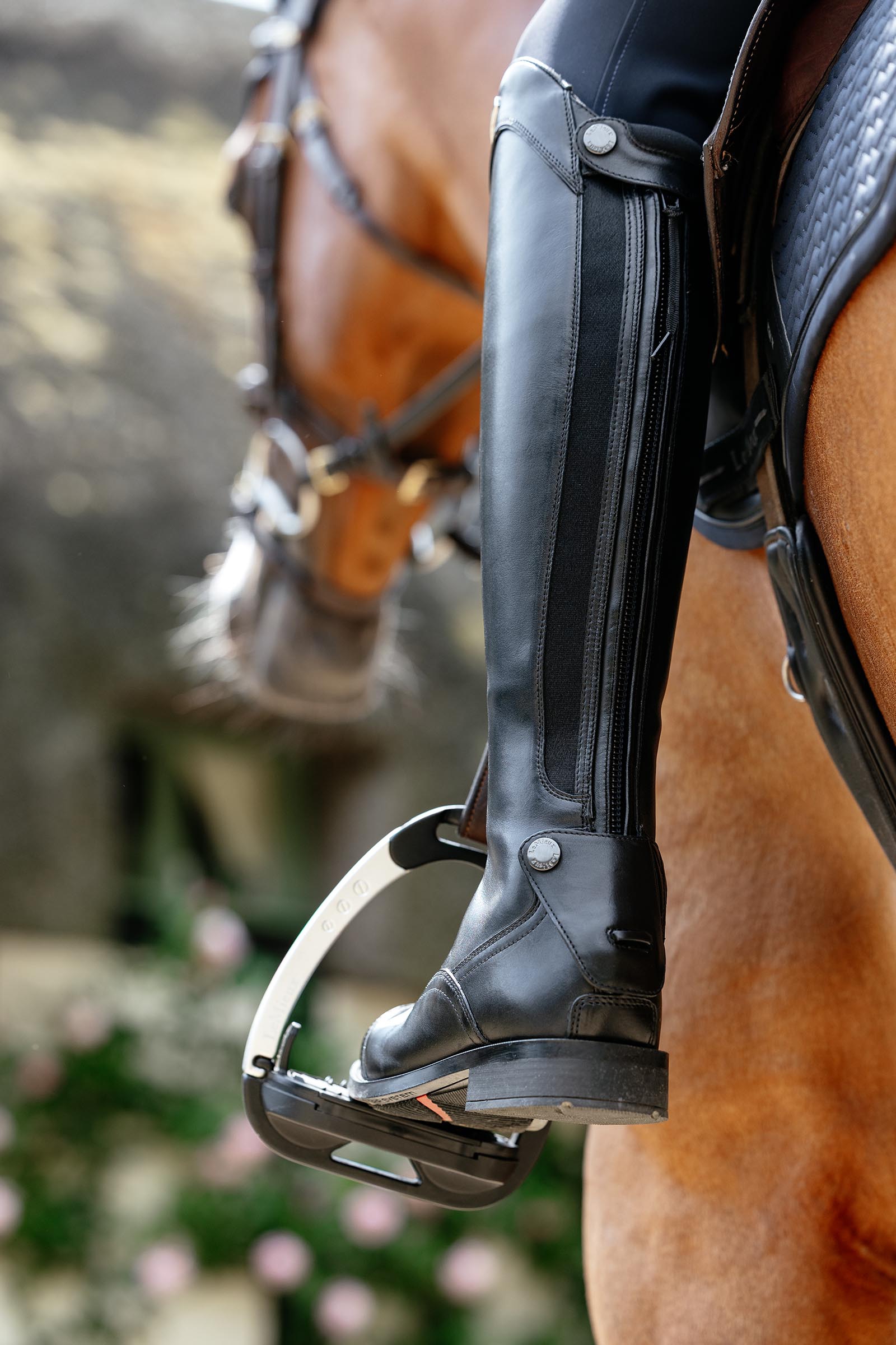 LeMieux oficerki ze sznurowaniem, krótka cholewka