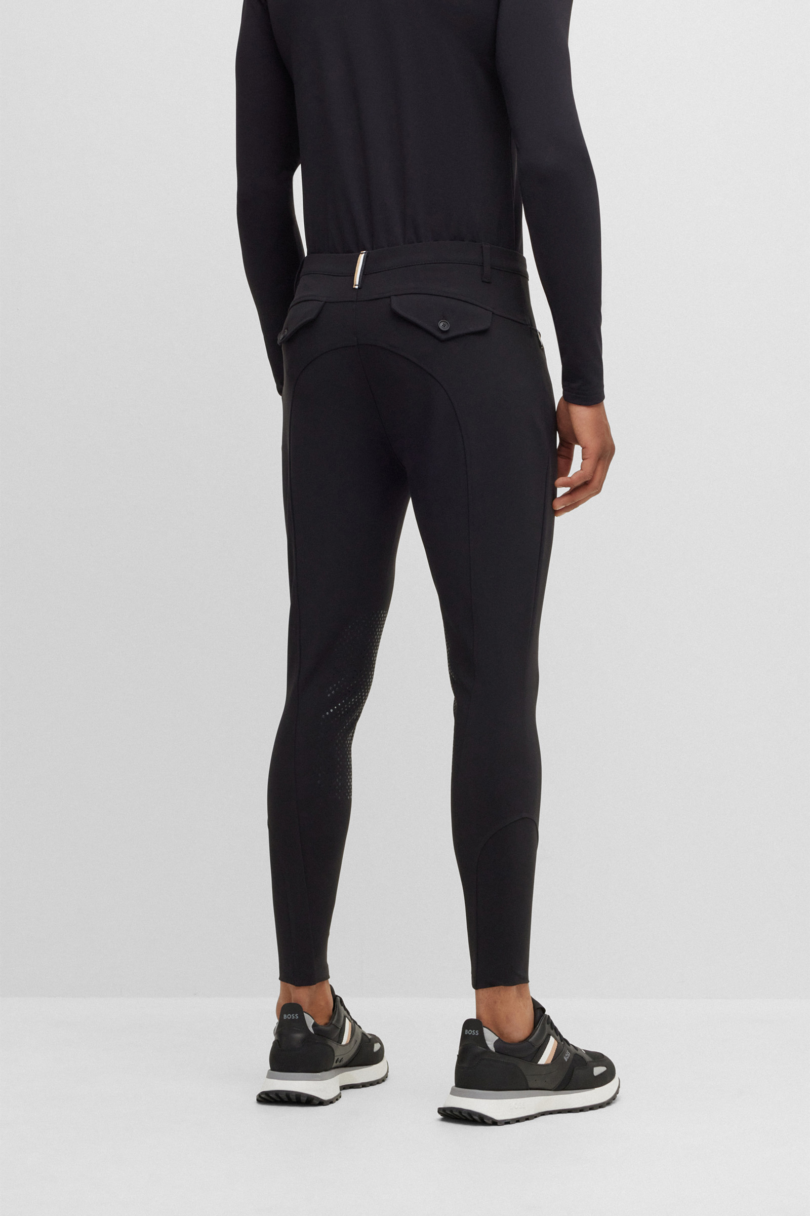 Spodnie Boss James z chwytem na kolana na lato