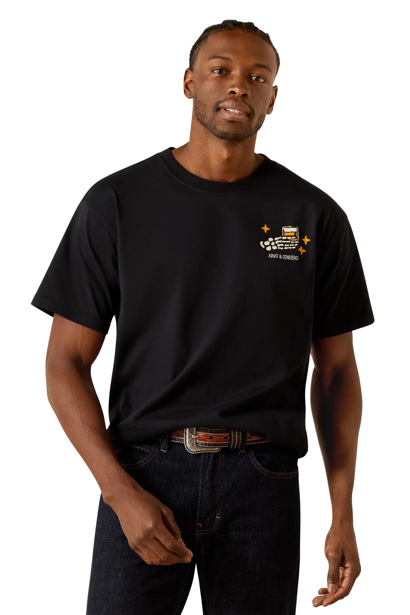 Ariat Sendero When Life Gives You Agaves Męski T-shirt