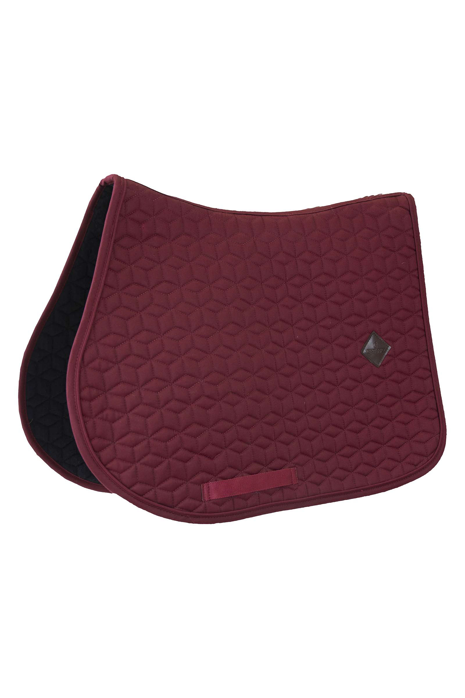 Dark Red Kentucky Horsewear Basic Czaprak skokowy